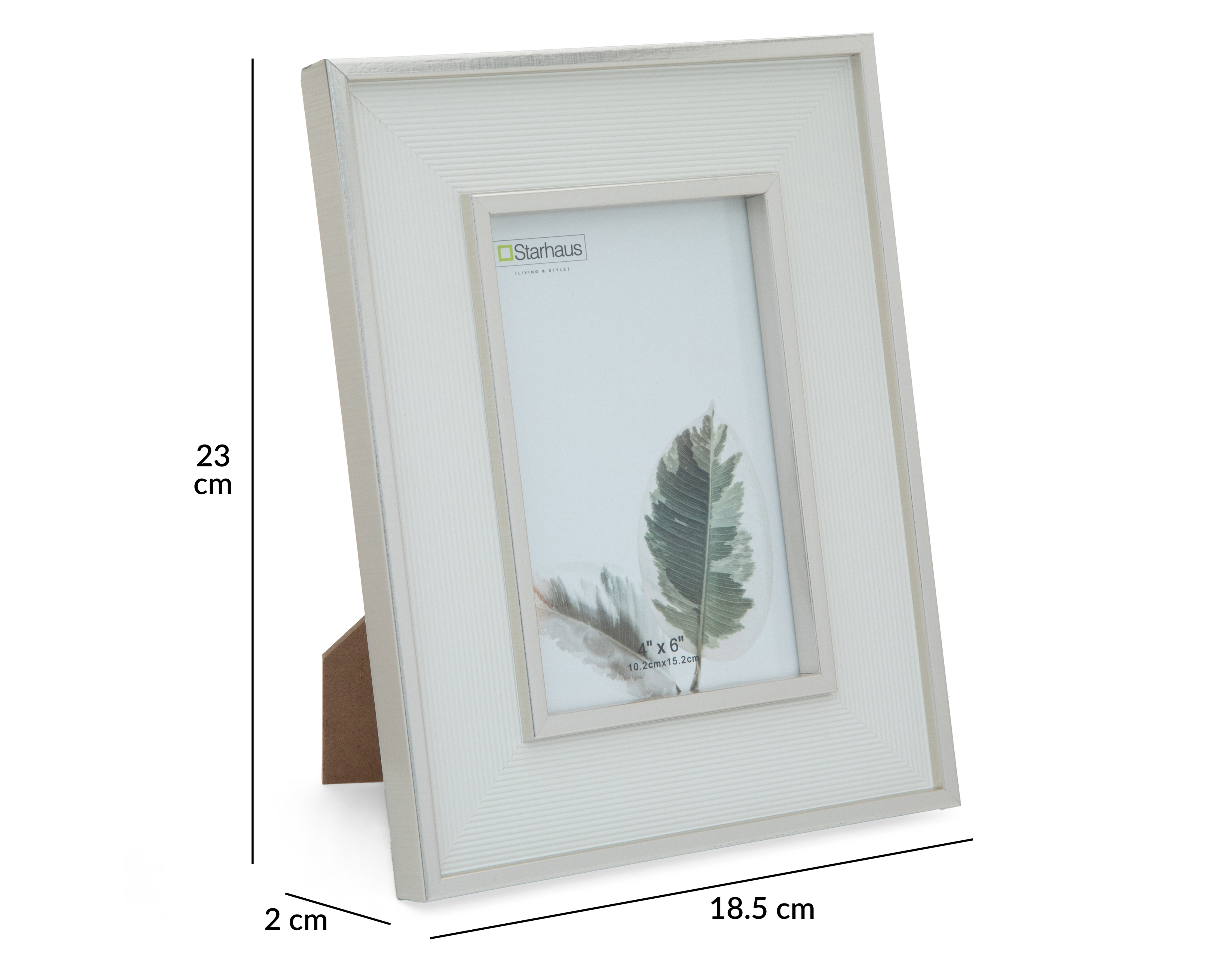 Foto 5 | Foto 5 | Portarretrato de Madera Starhaus 4 x 6 Pulgadas