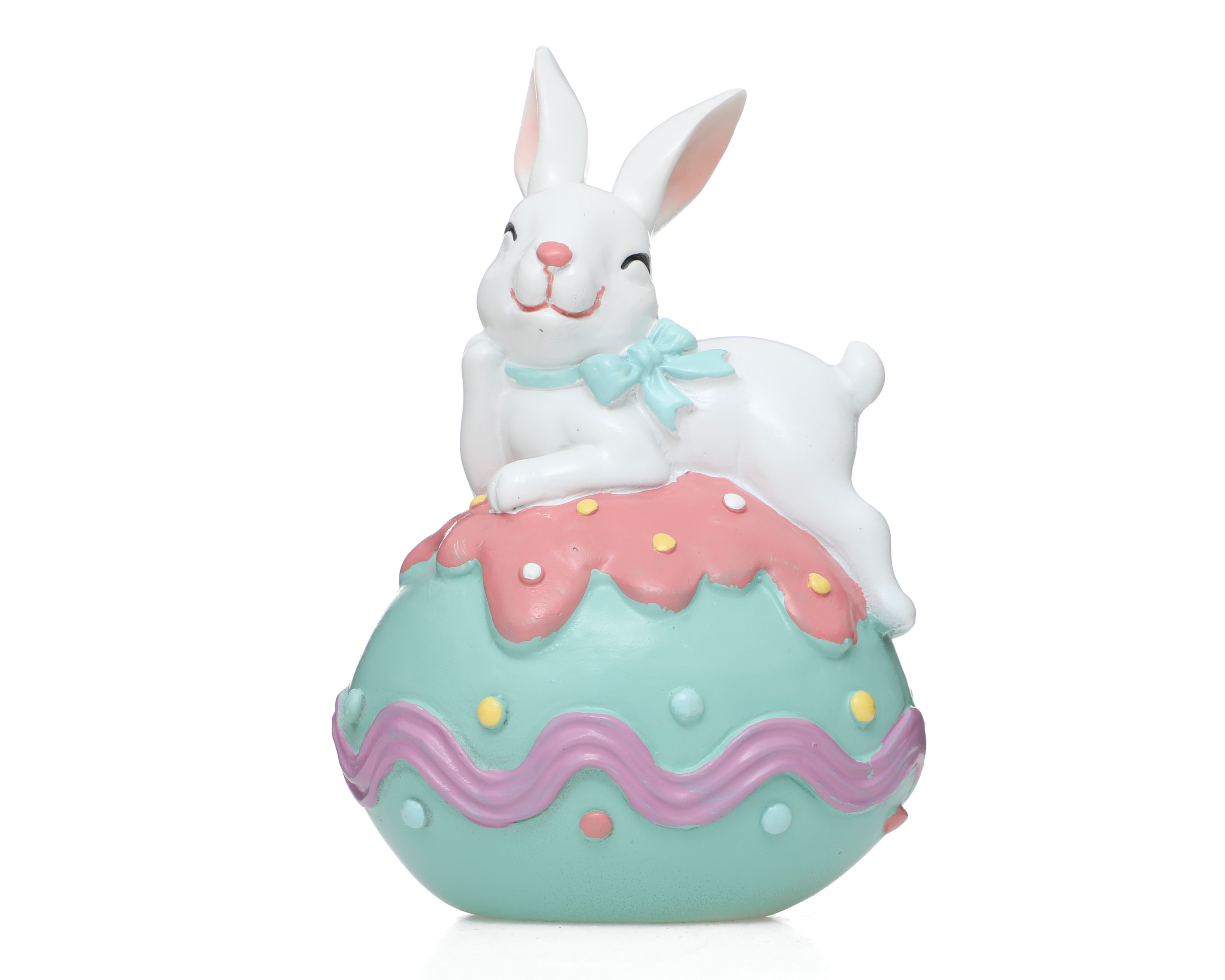 Foto 3 pulgar | Foto 2 | Escultura Huevo de Pascua Bunie de Poliresina