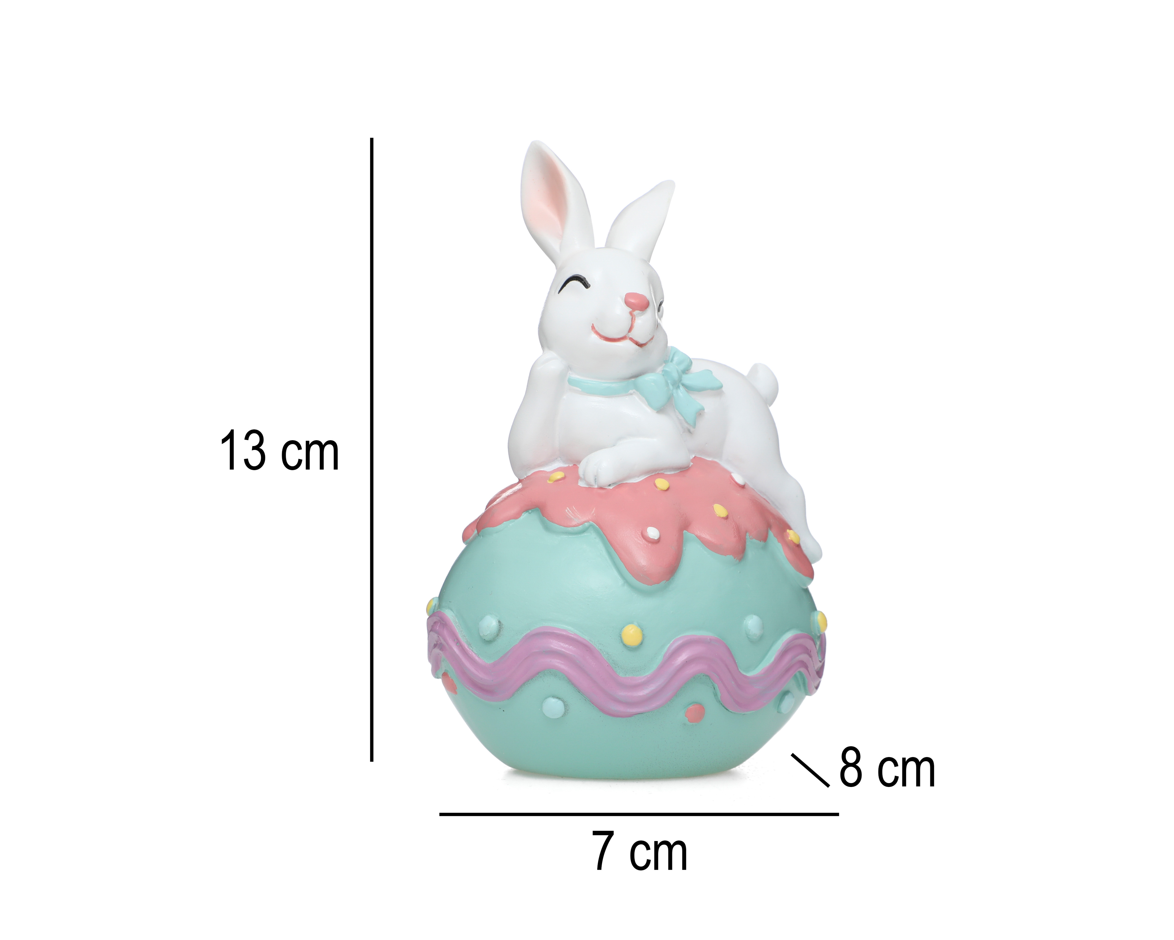 Foto 6 | Foto 6 | Escultura Huevo de Pascua Bunie de Poliresina