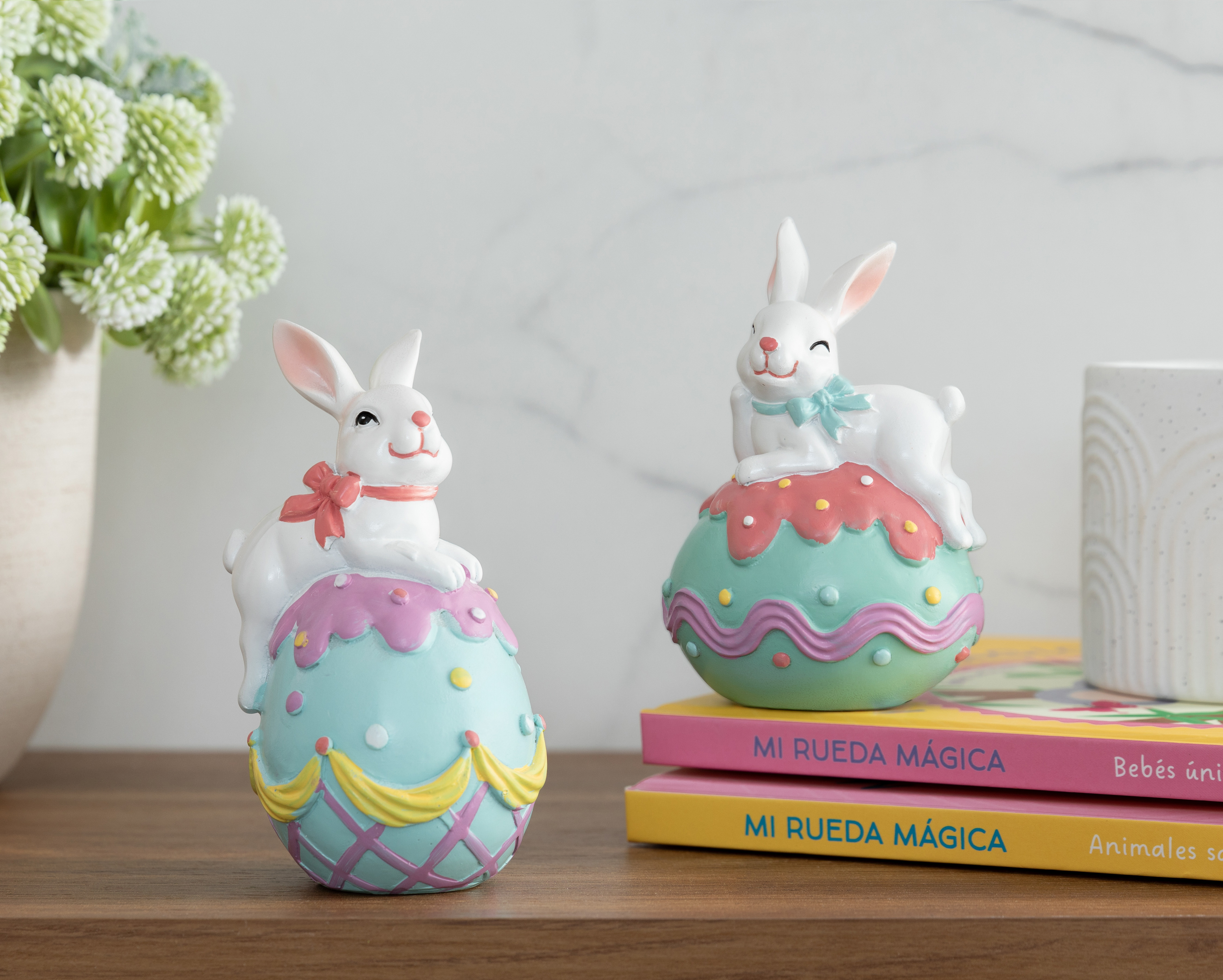 Foto 5 | Foto 5 | Escultura Huevo de Pascua Bione de Poliresina