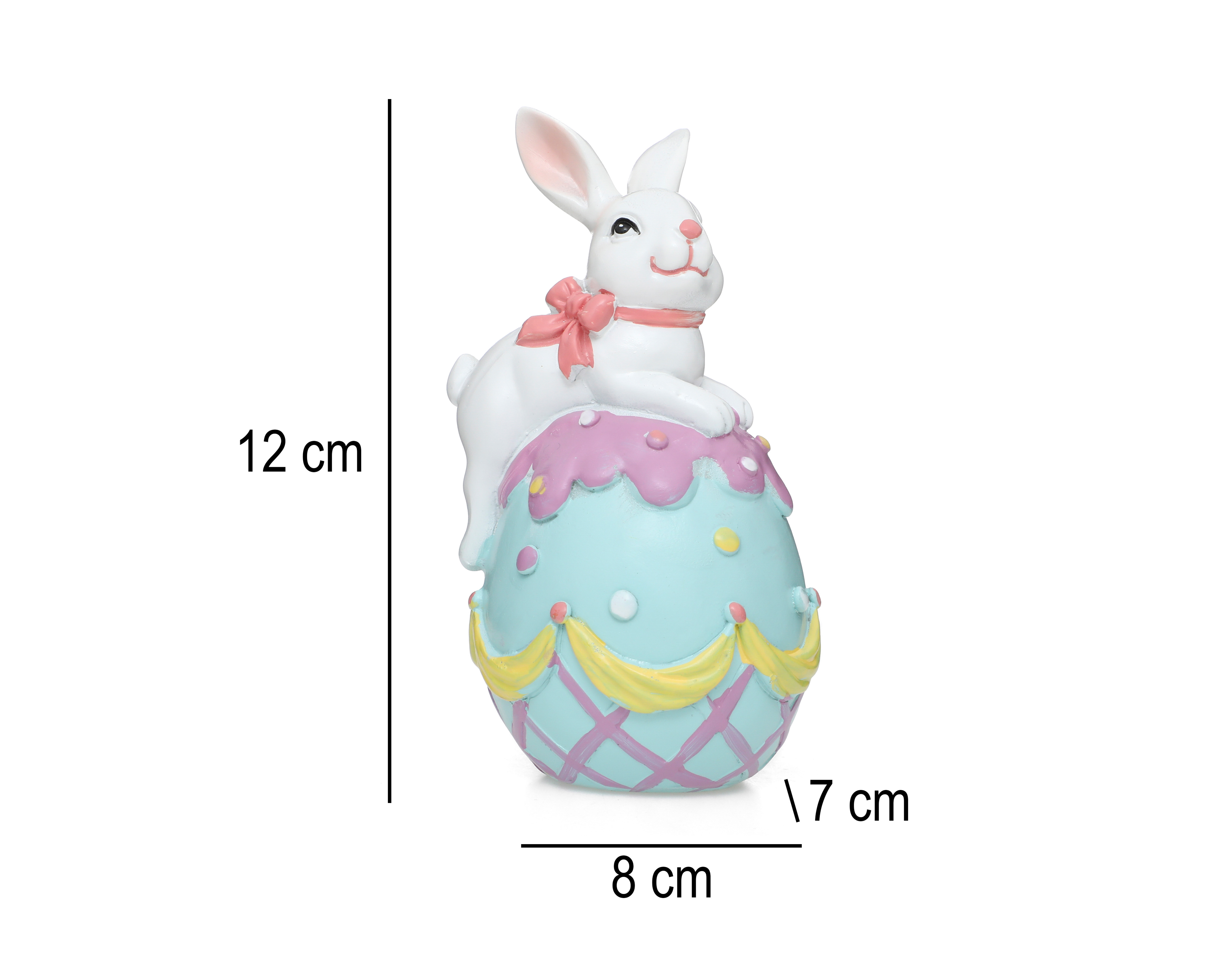 Foto 7 pulgar | Foto 6 | Escultura Huevo de Pascua Bione de Poliresina