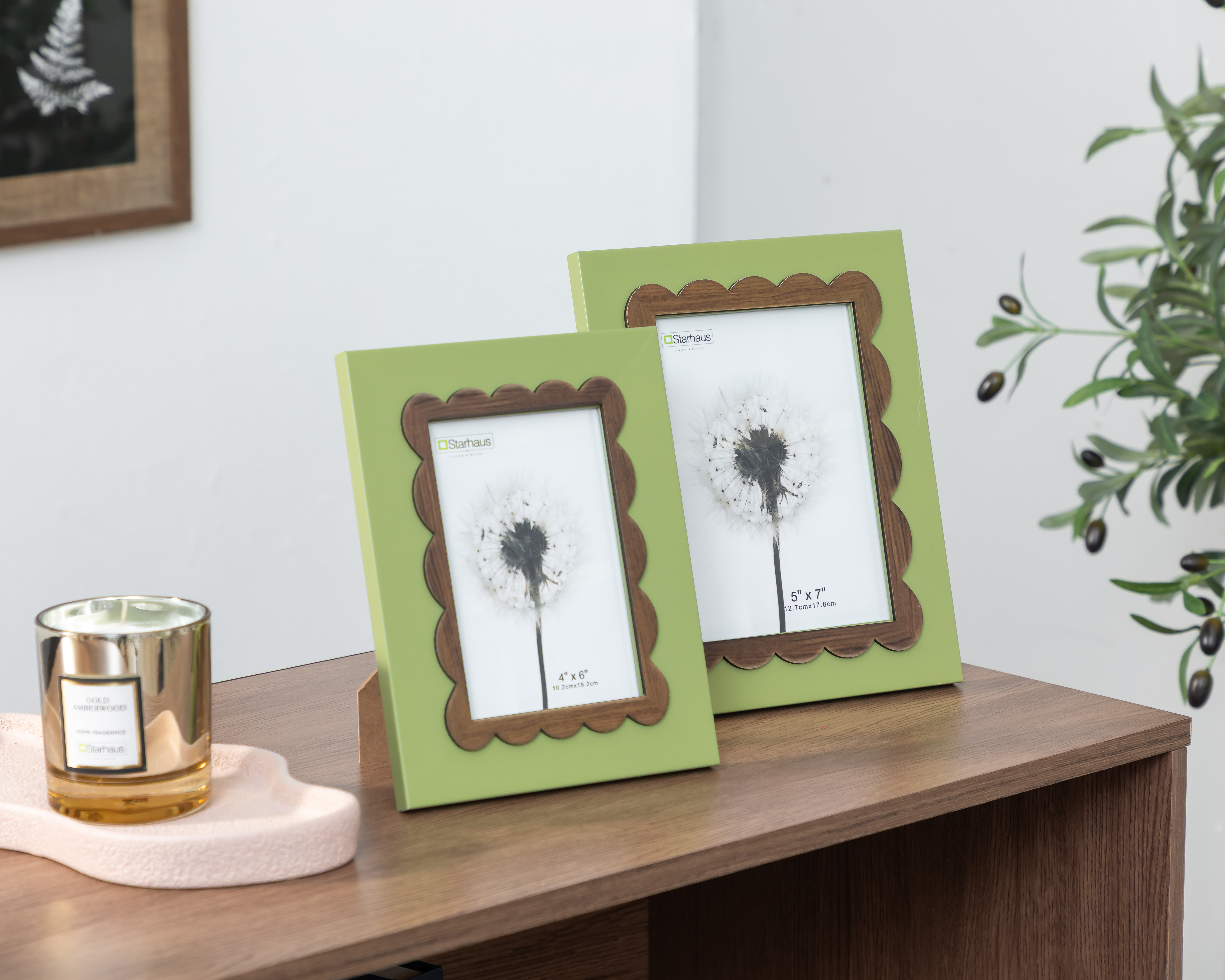 Foto 4 | Foto 4 | Portarretrato de Madera Starhaus 5 x 7 Pulgadas