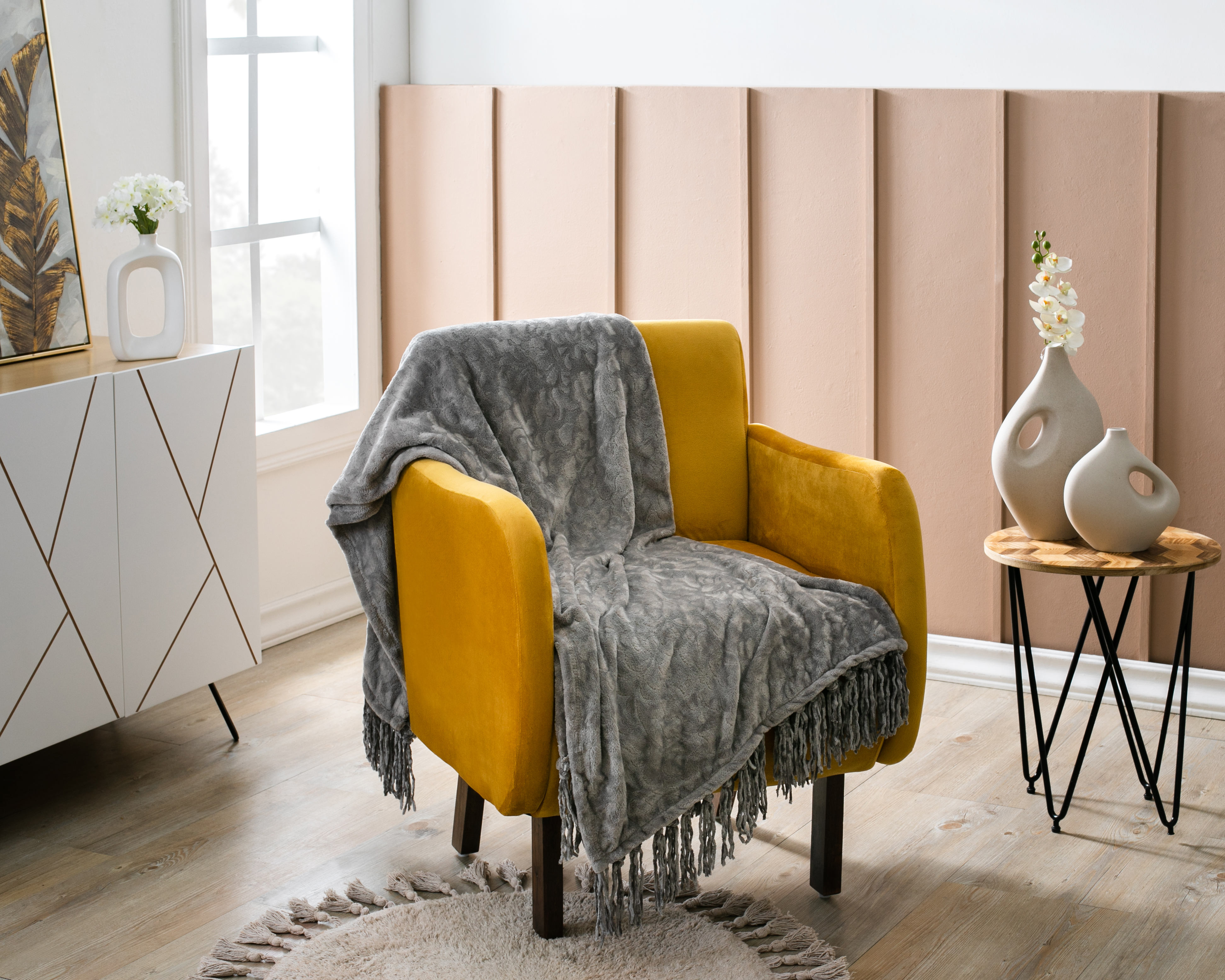 Foto 1 | Foto 1 | Frazada Starhaus Individual Fabi Gris