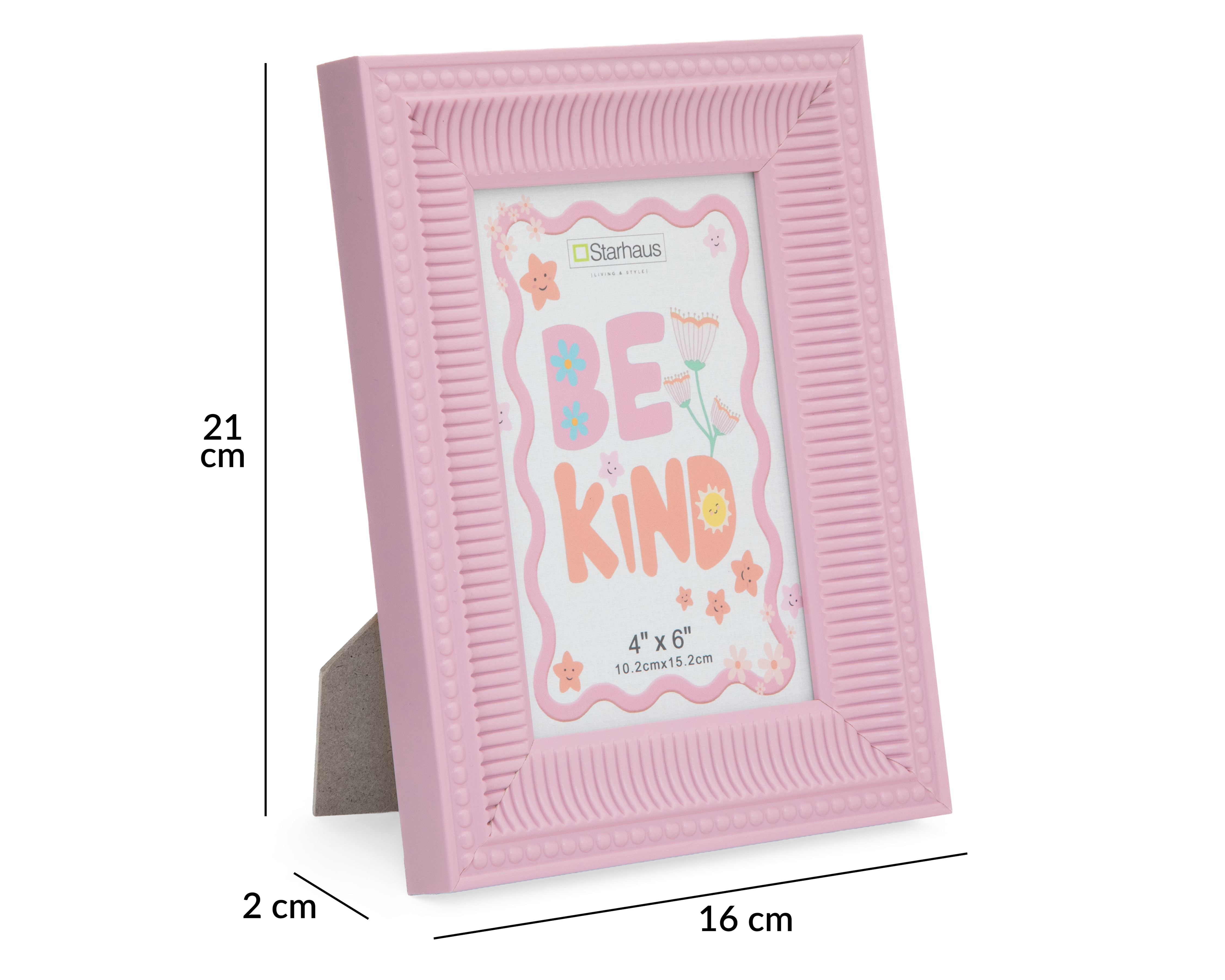 Foto 5 | Foto 5 | Portarretrato de Madera Starhaus 4 x 6 Pulgadas