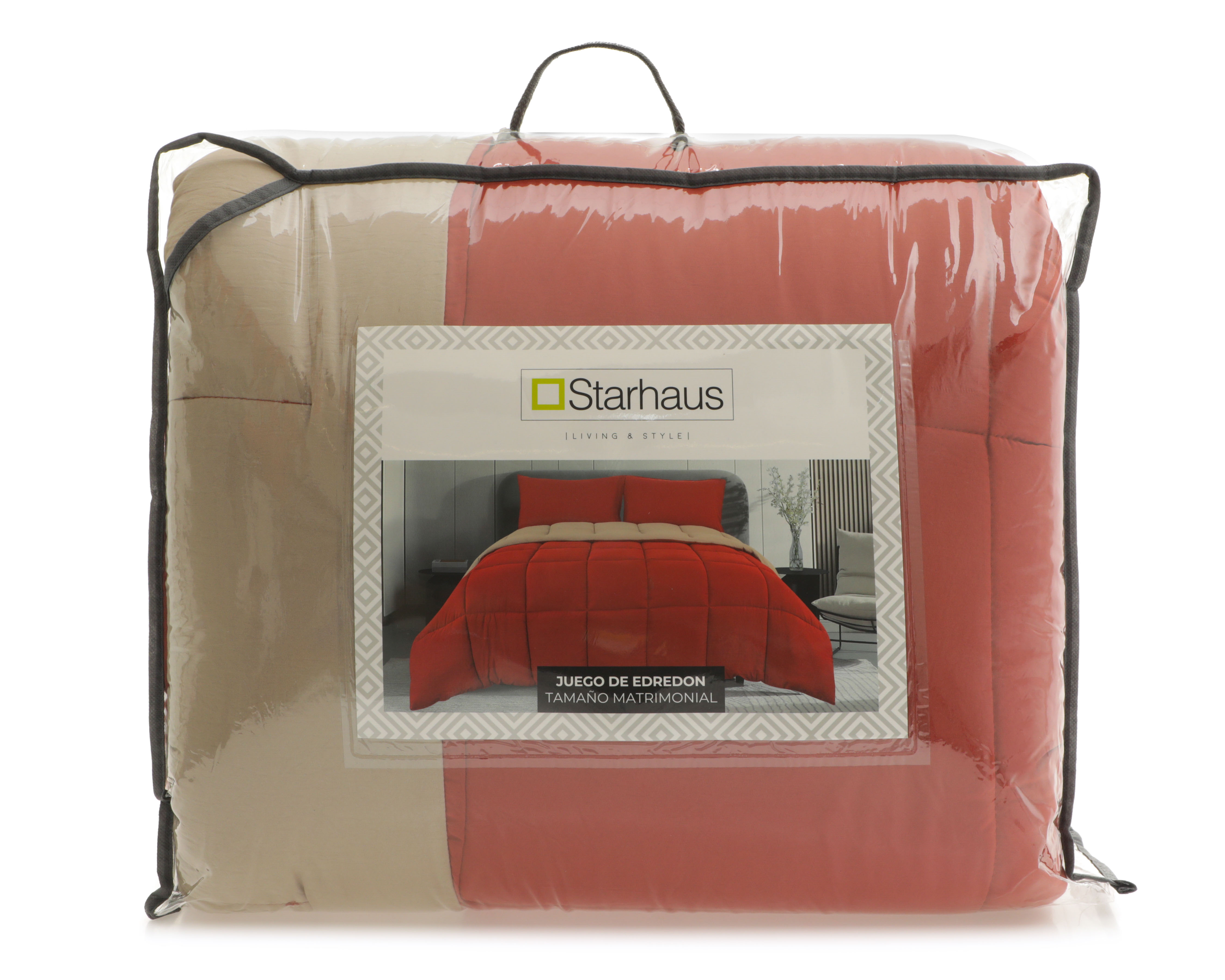 Foto 6 pulgar | Foto 5 | Edredón Starhaus Matrimonial Martha Chedrón 3 Piezas