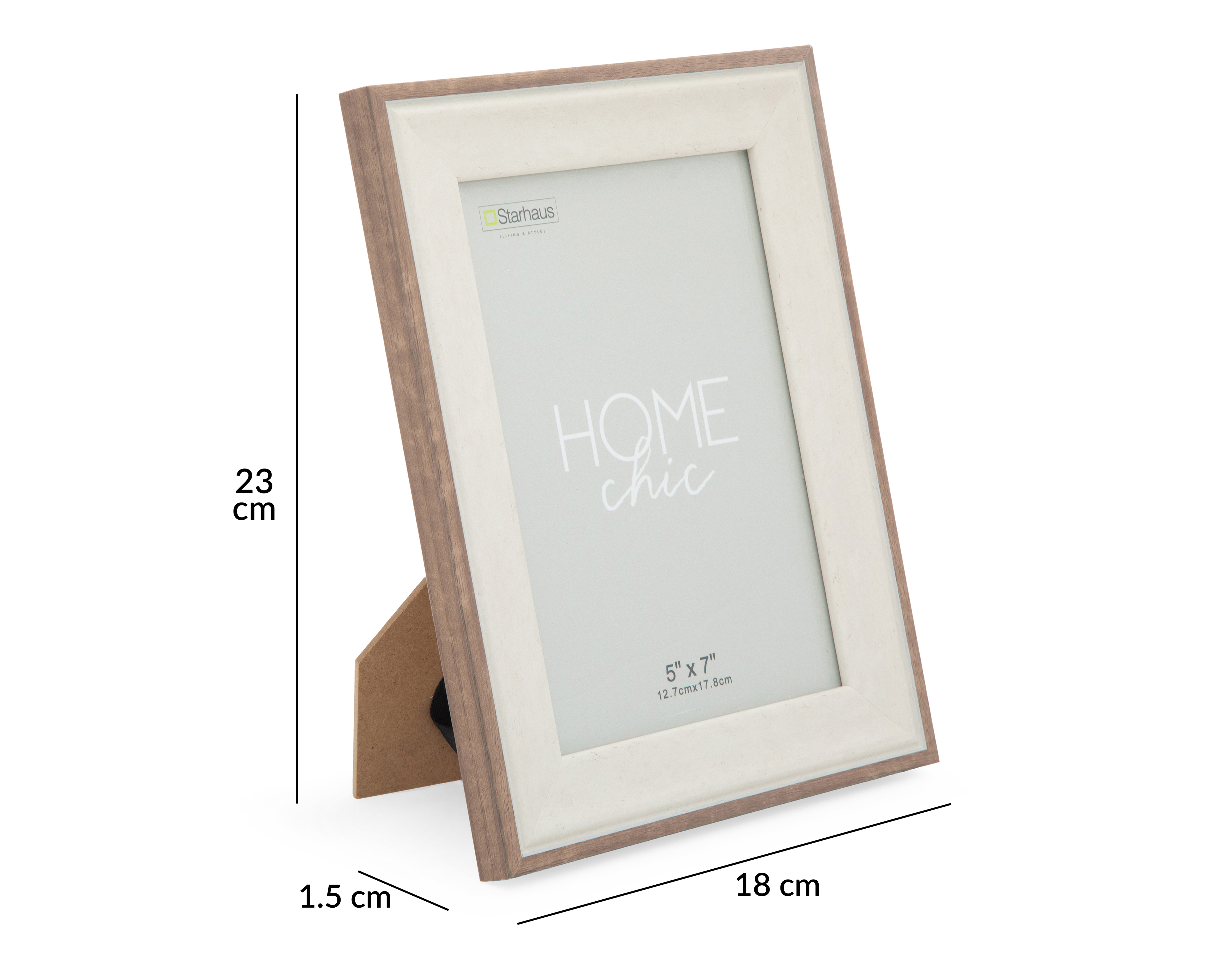 Foto 5 | Foto 5 | Portarretrato de Madera Starhaus 5 x 7 Pulgadas