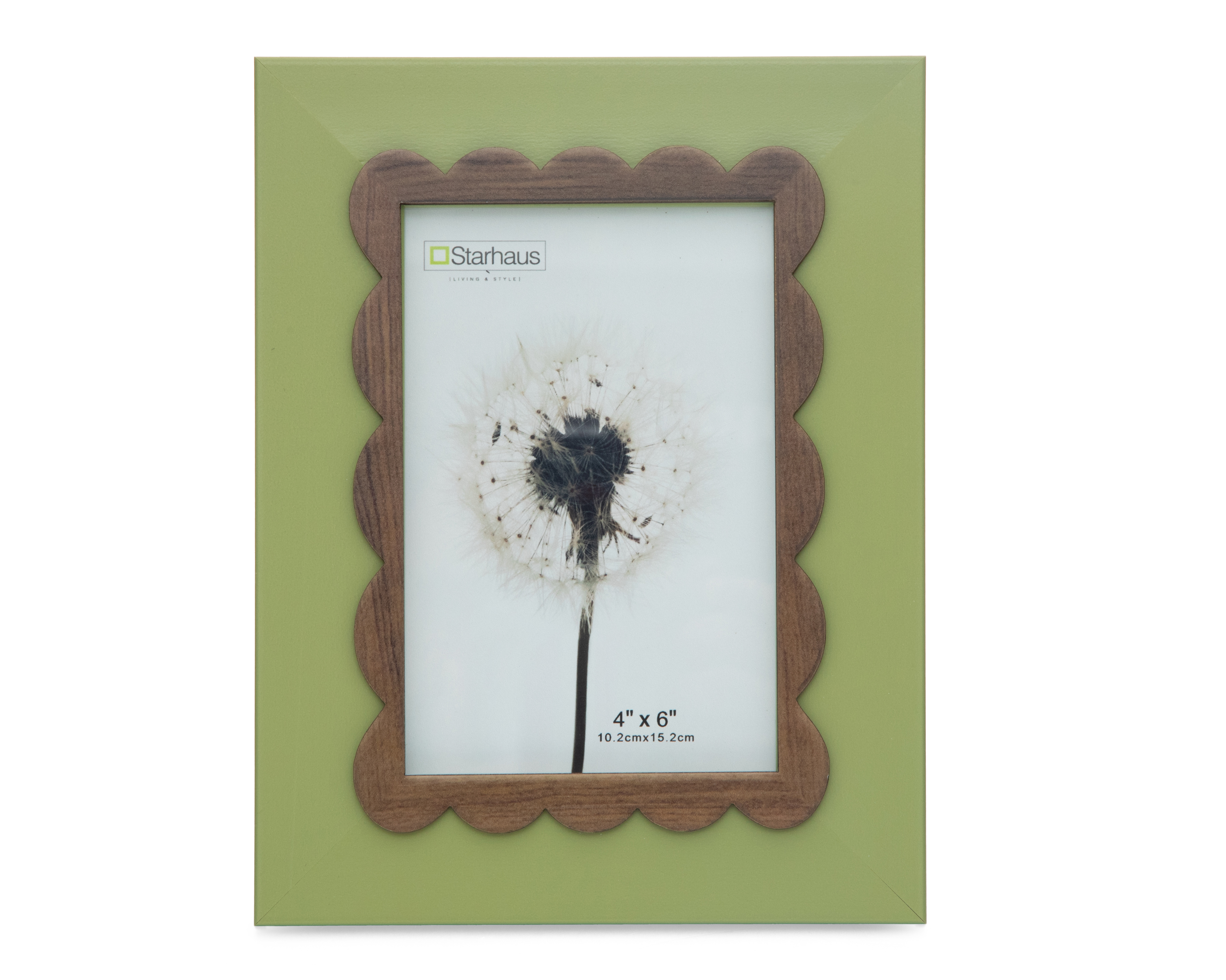 Foto 2 pulgar | Foto 1 | Portarretrato de Madera Starhaus 4 x 6 Pulgadas