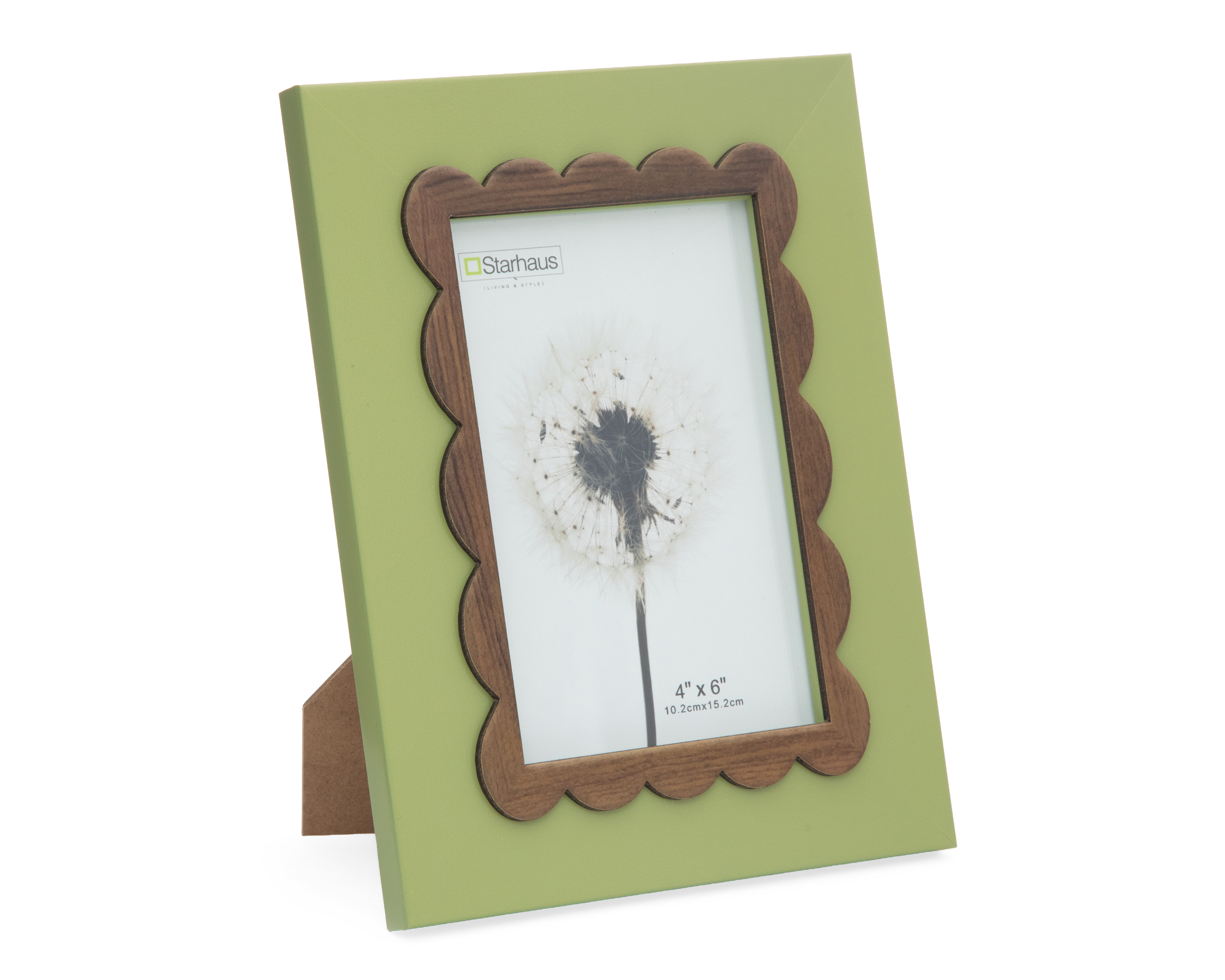 Foto 2 | Foto 2 | Portarretrato de Madera Starhaus 4 x 6 Pulgadas