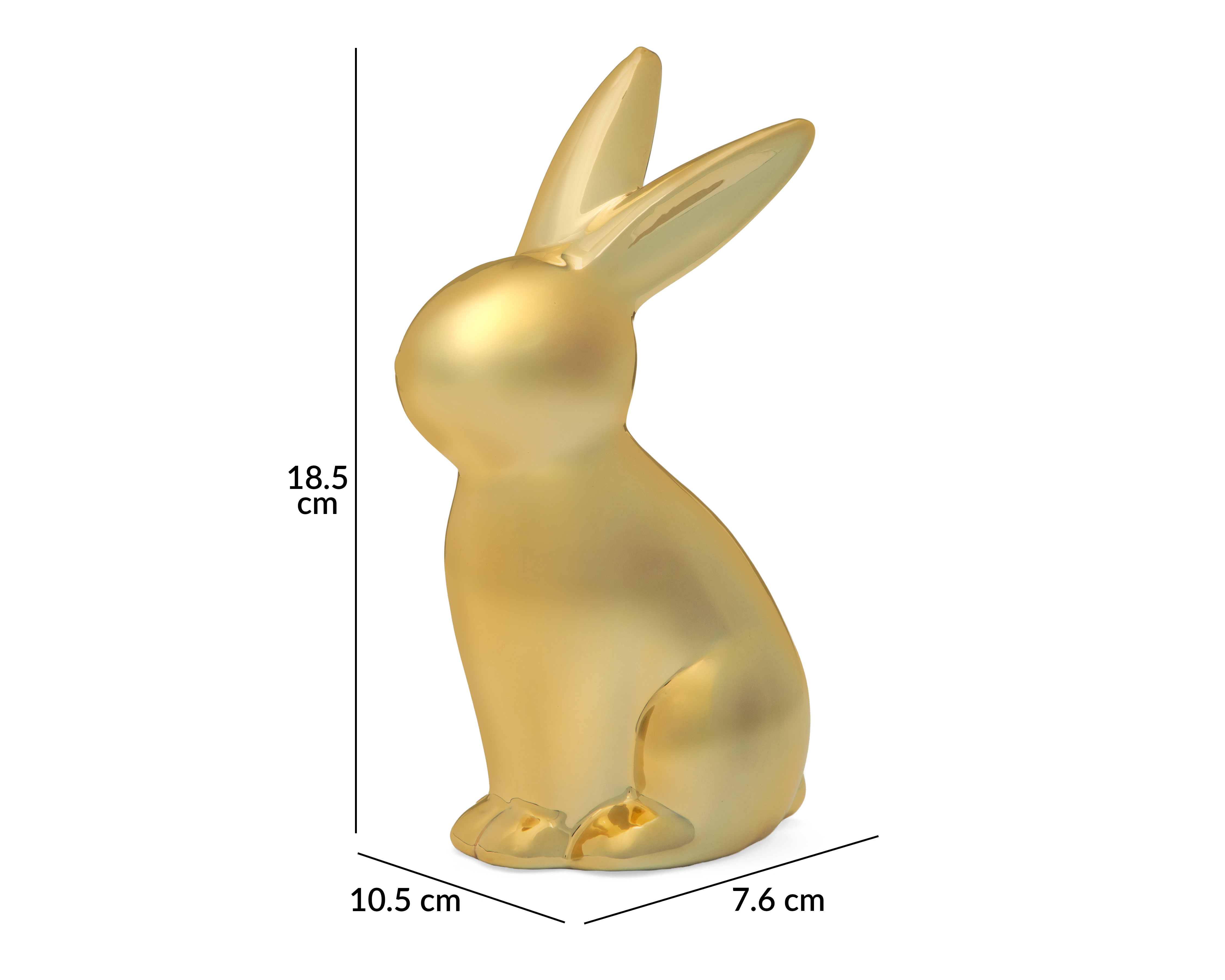 Foto 7 pulgar | Foto 6 | Escultura de Conejo Daeg de Cerámica