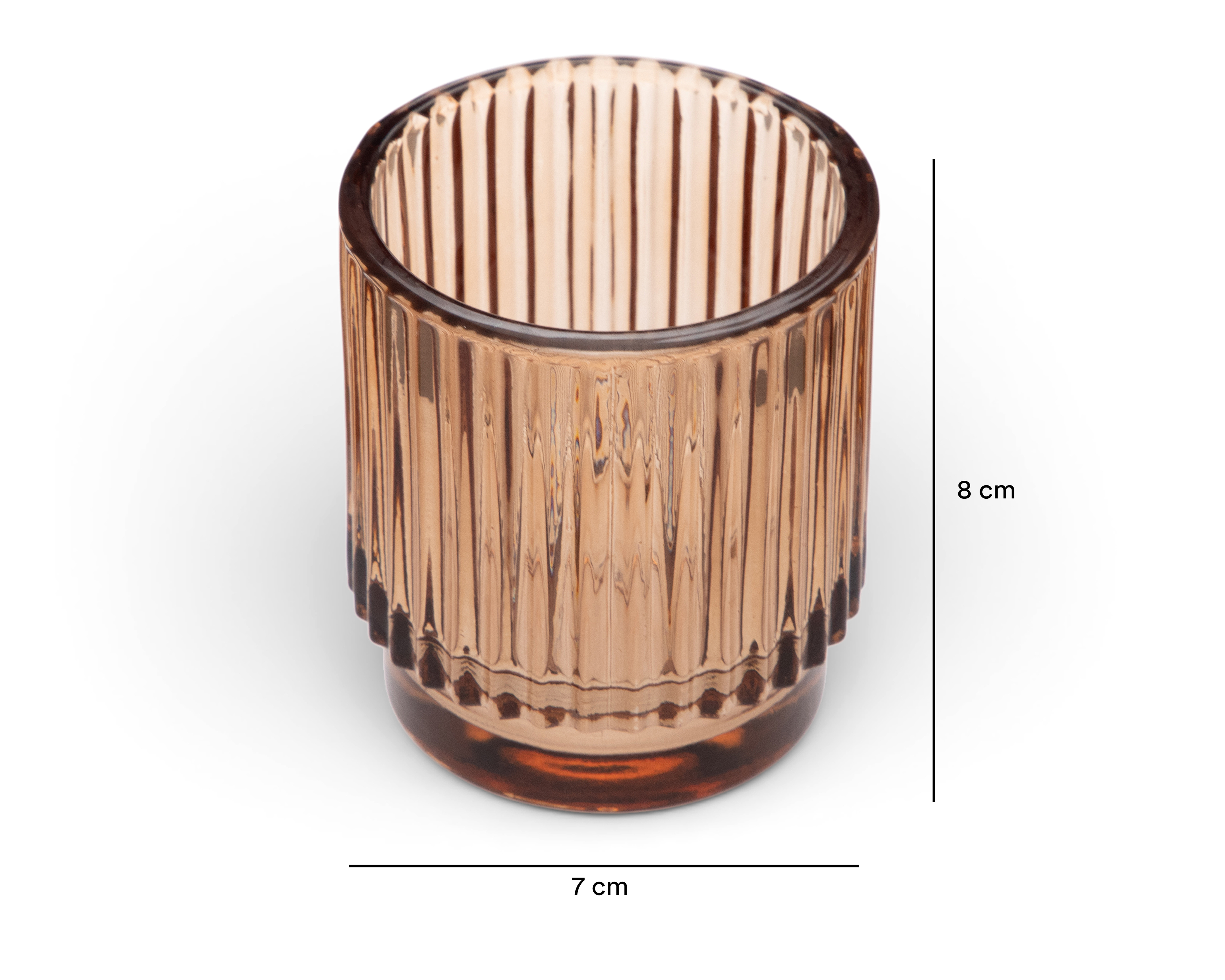 Foto 6 pulgar | Foto 5 | Candelabro Zooma de Vidrio