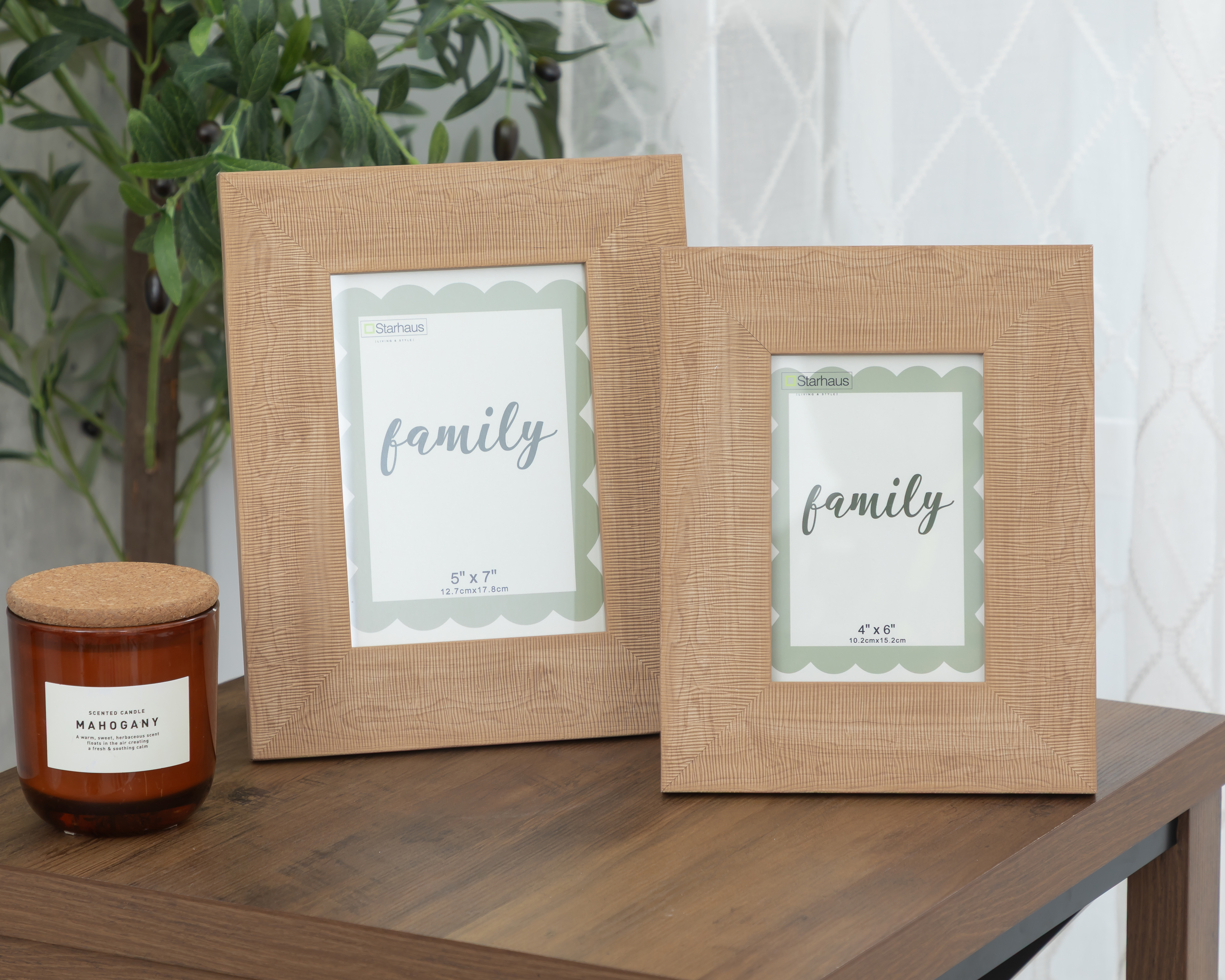 Foto 4 | Foto 4 | Portarretrato de Madera Starhaus 5 x 7 Pulgadas