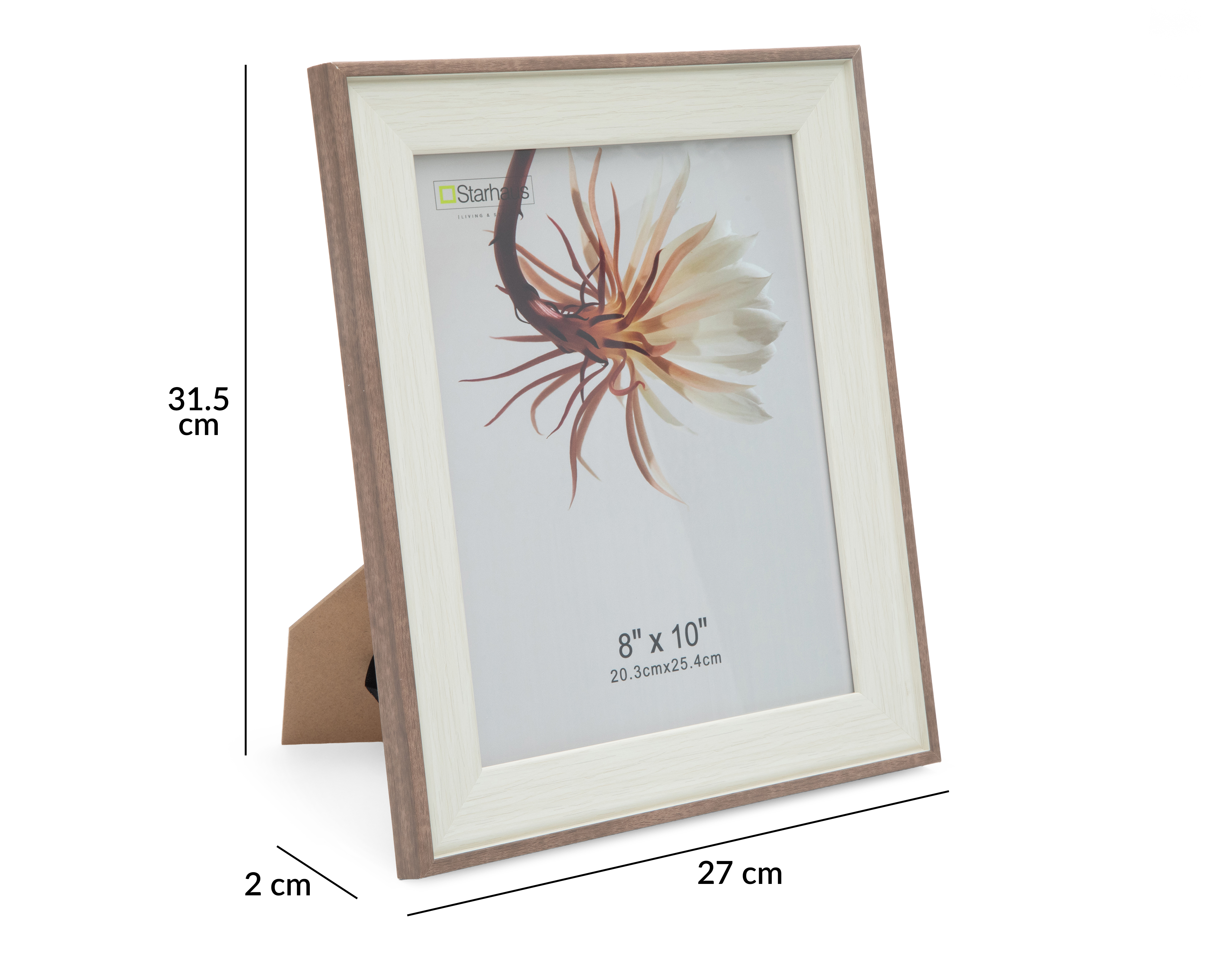 Foto 6 pulgar | Foto 5 | Portarretrato de Poliestireno Starhaus 8 x 10 Pulgadas