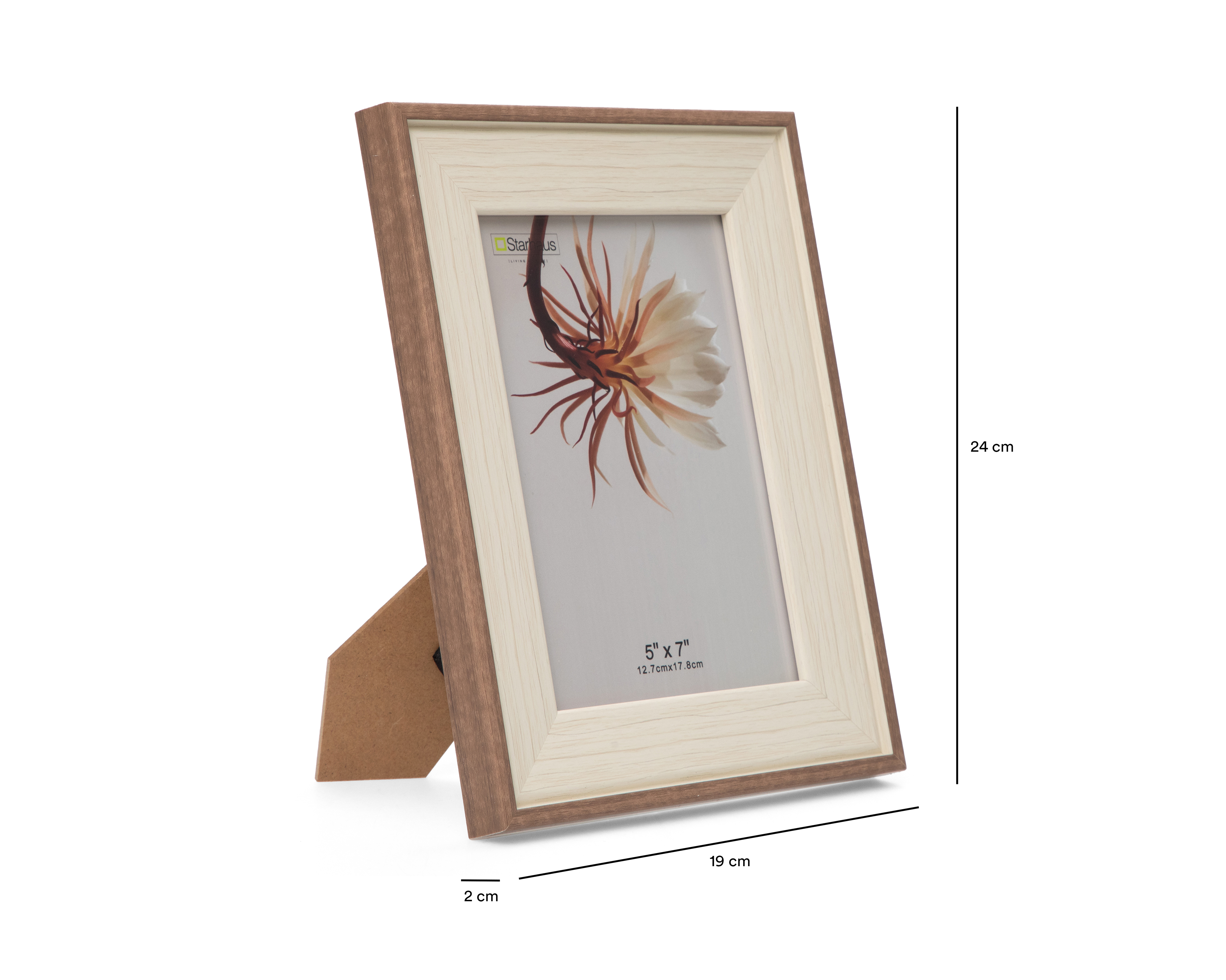 Foto 6 pulgar | Foto 5 | Portarretrato de Poliestireno Starhaus 5 x 7 Pulgadas