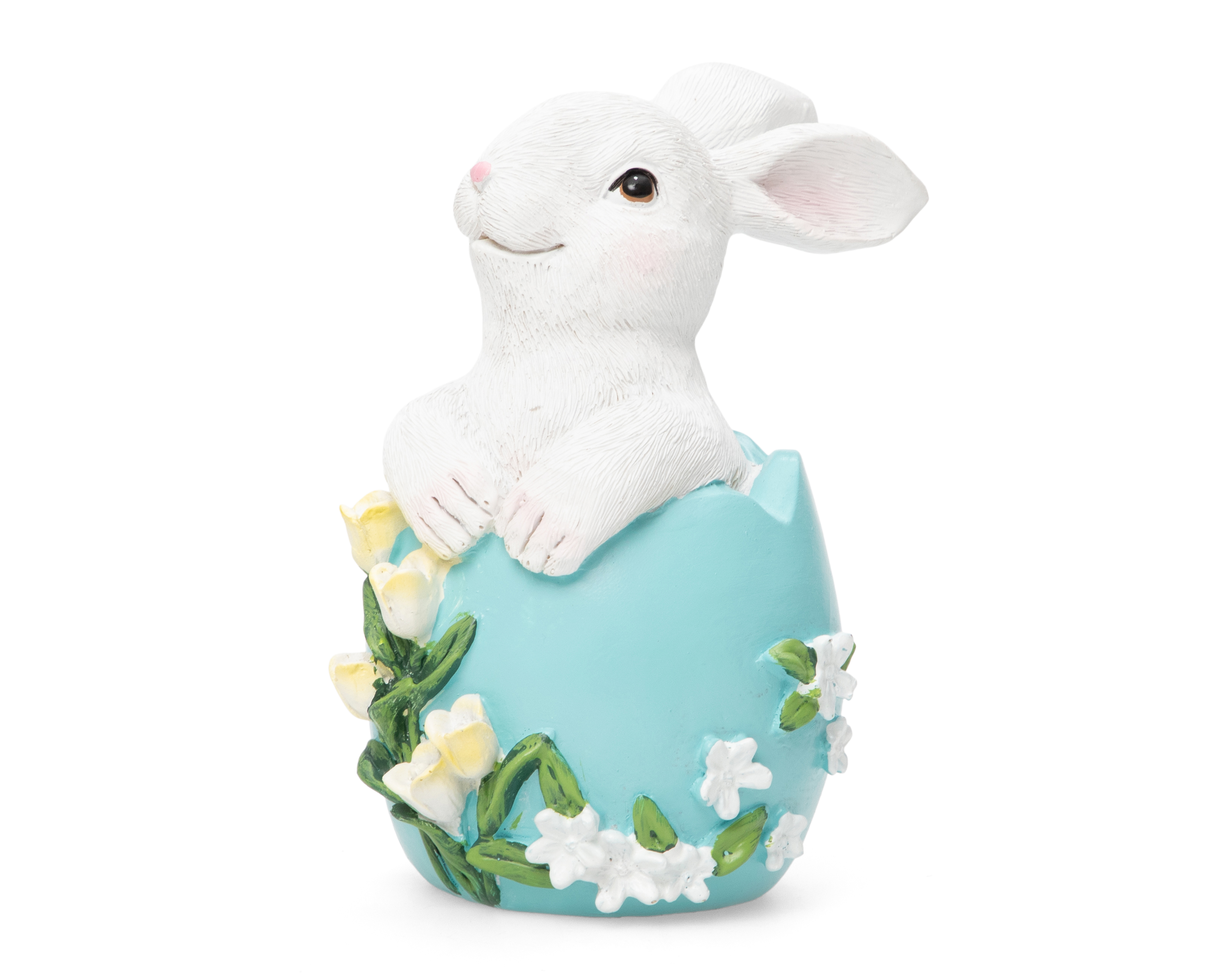 Figura Decorativa de Conejo Emo de Resina