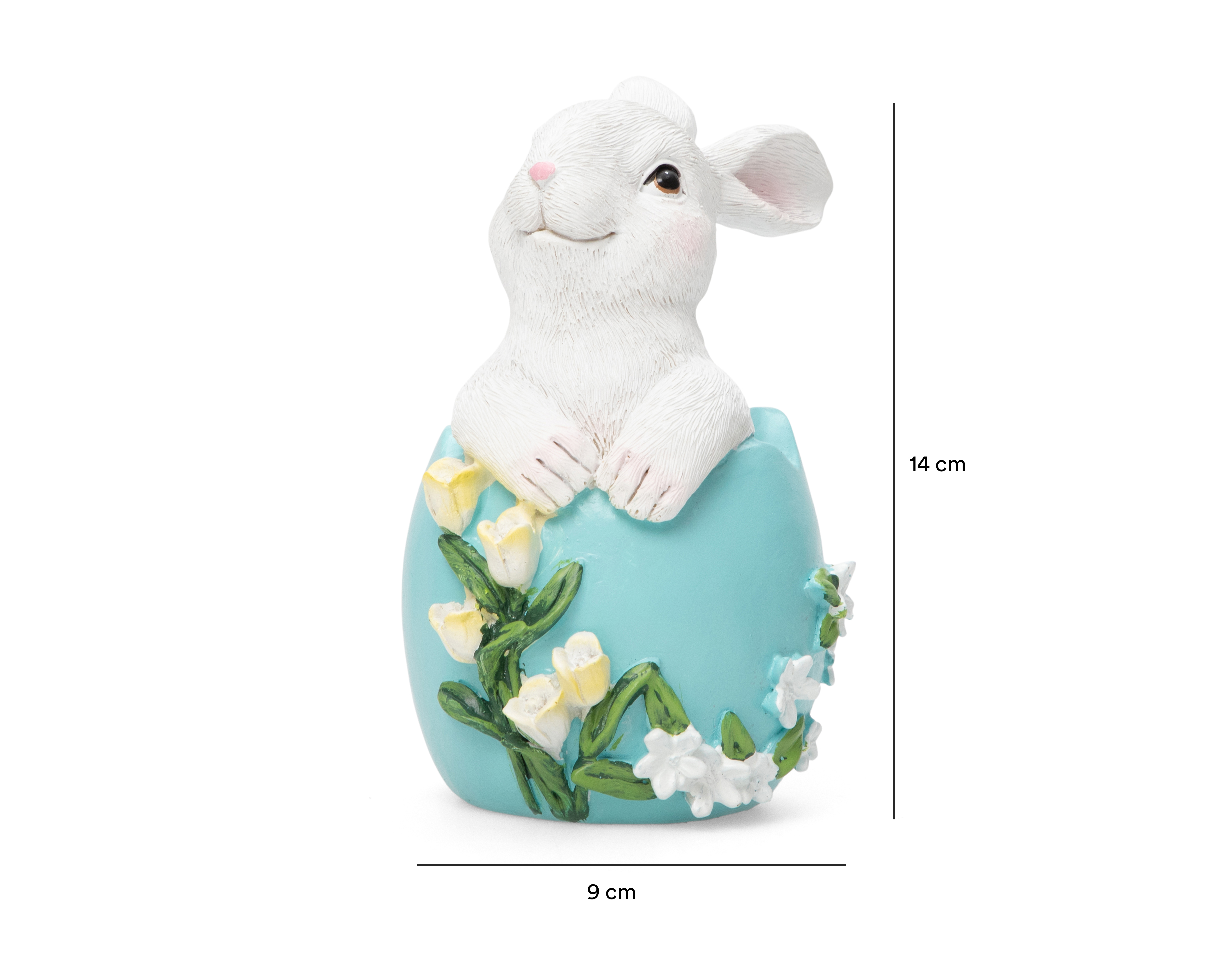 Foto 6 | Foto 6 | Figura Decorativa de Conejo Emo de Resina