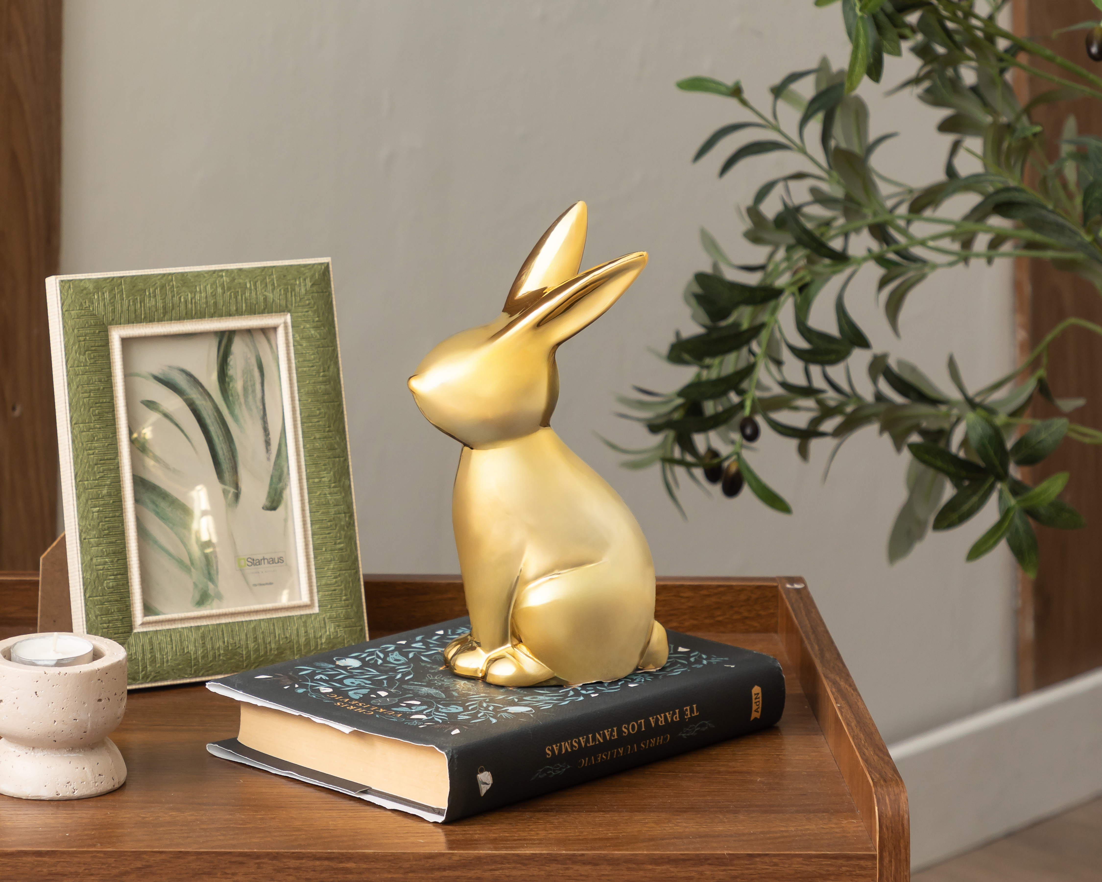 Foto 6 pulgar | Foto 5 | Escultura de Conejo Daihmin de Cerámica