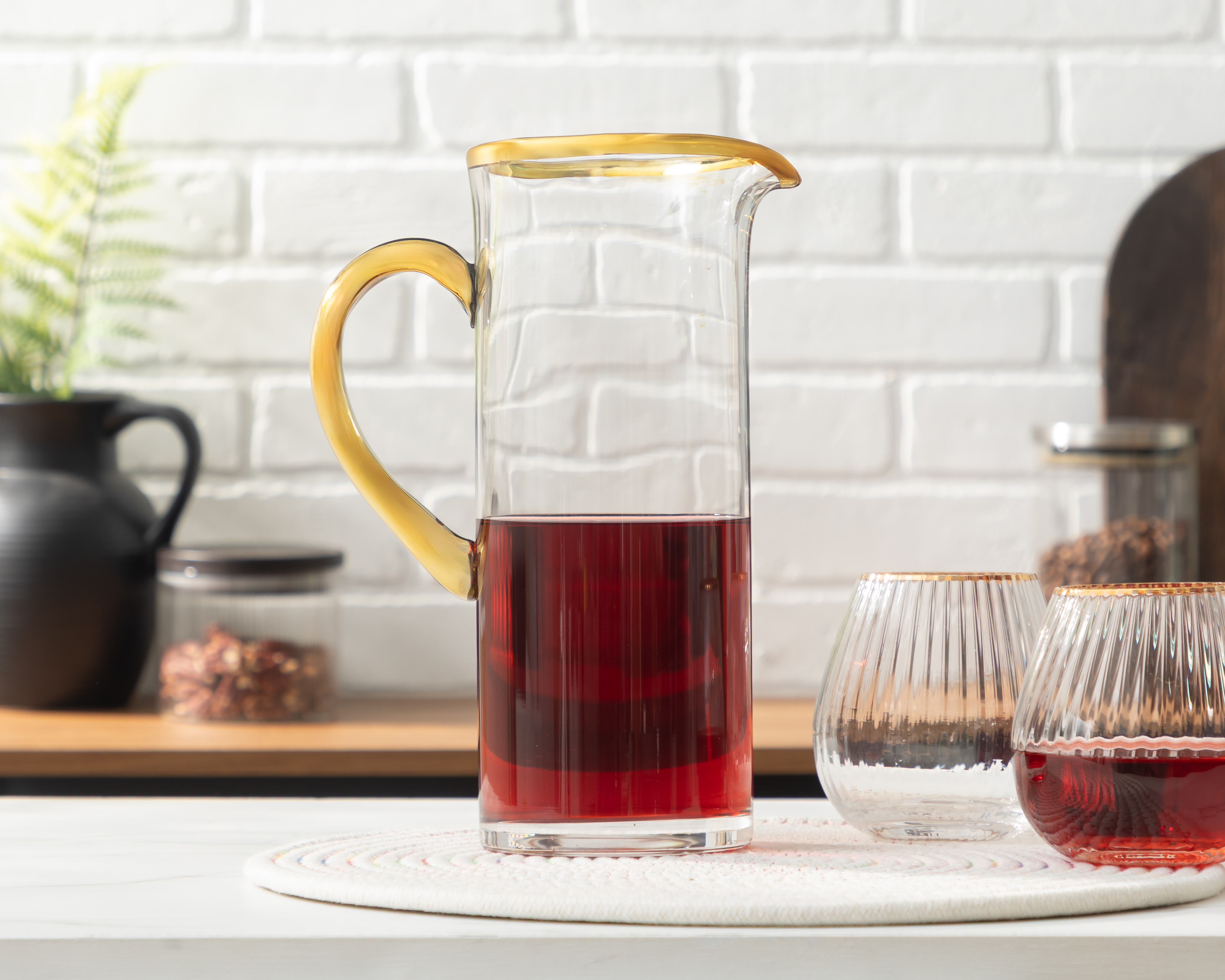 Foto 5 pulgar | Foto 4 | Jarra Decorativa Cocoran de Cristal