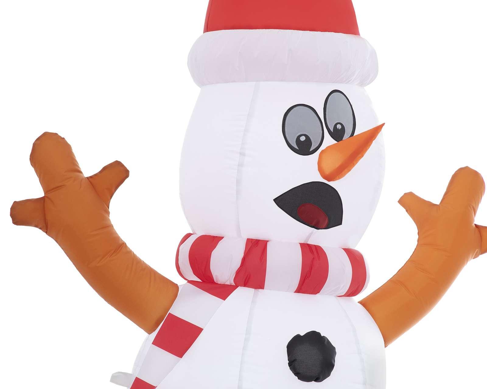 Foto 4 | Foto 4 | Inflable Perro y Muñeco de Nieve 152 cm