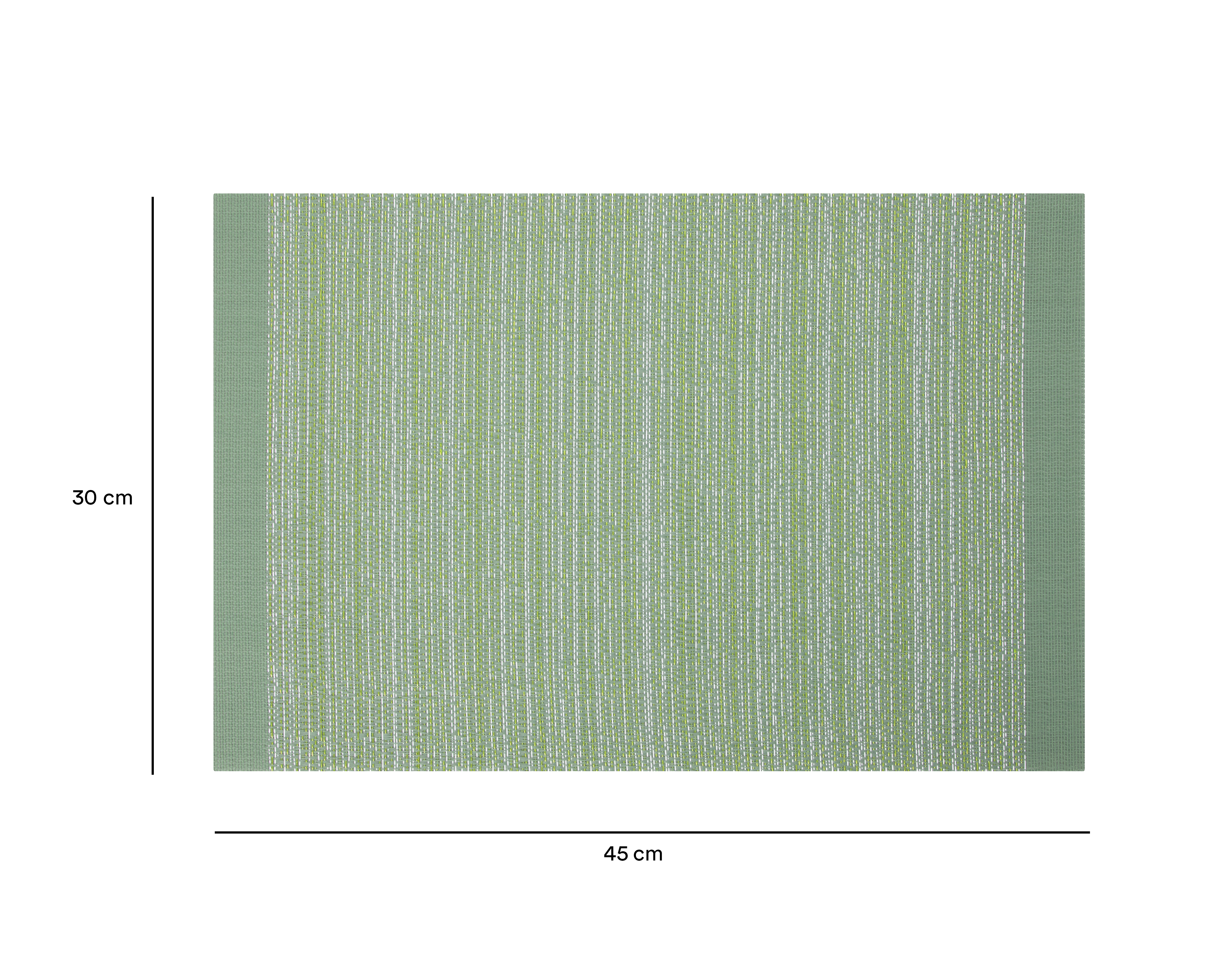 Foto 5 | Foto 5 | Mantel Individual para Mesa Verde Starhaus Garden 4 Piezas