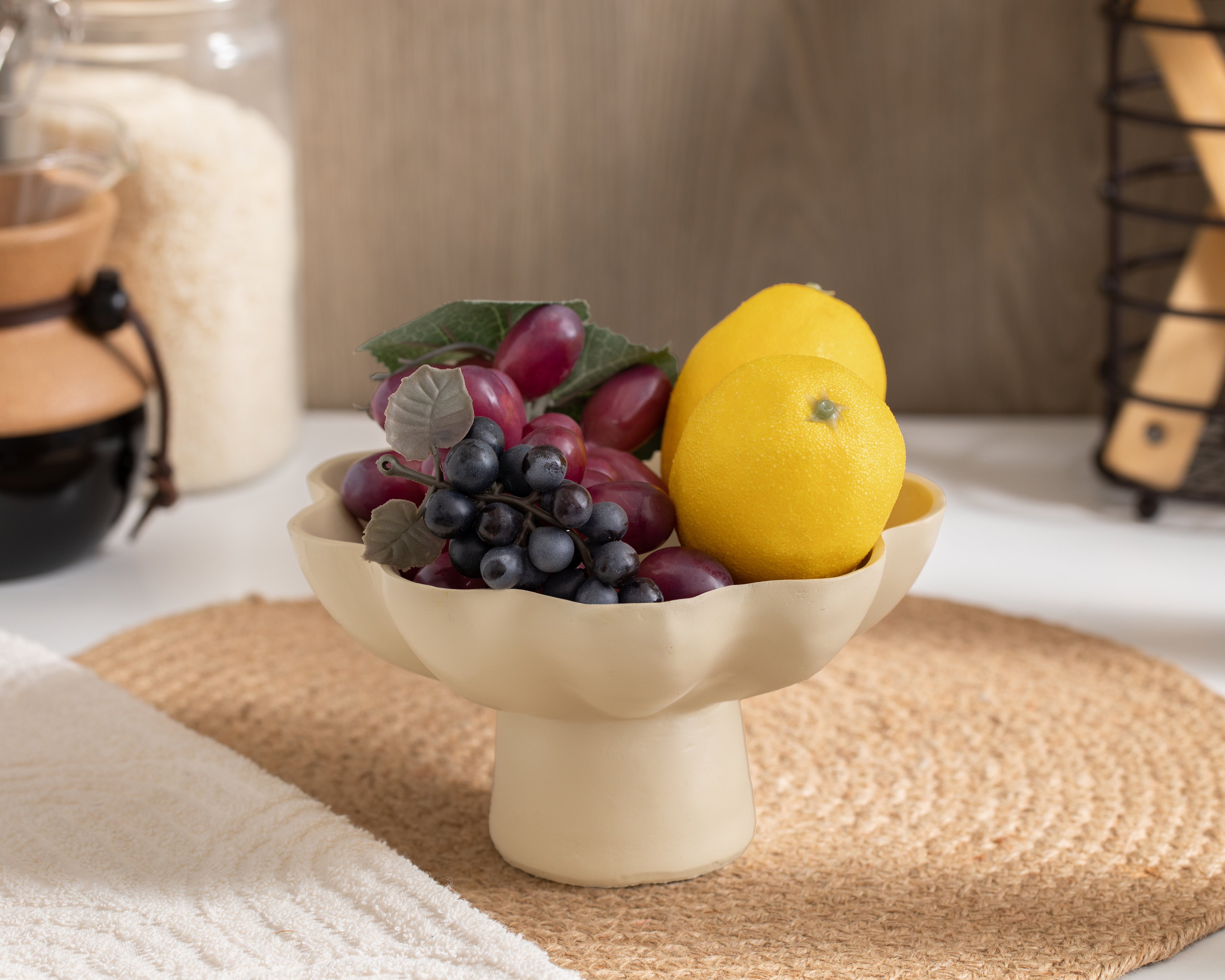 Foto 5 pulgar | Foto 4 | Platón Decorativo Burgio de Resina