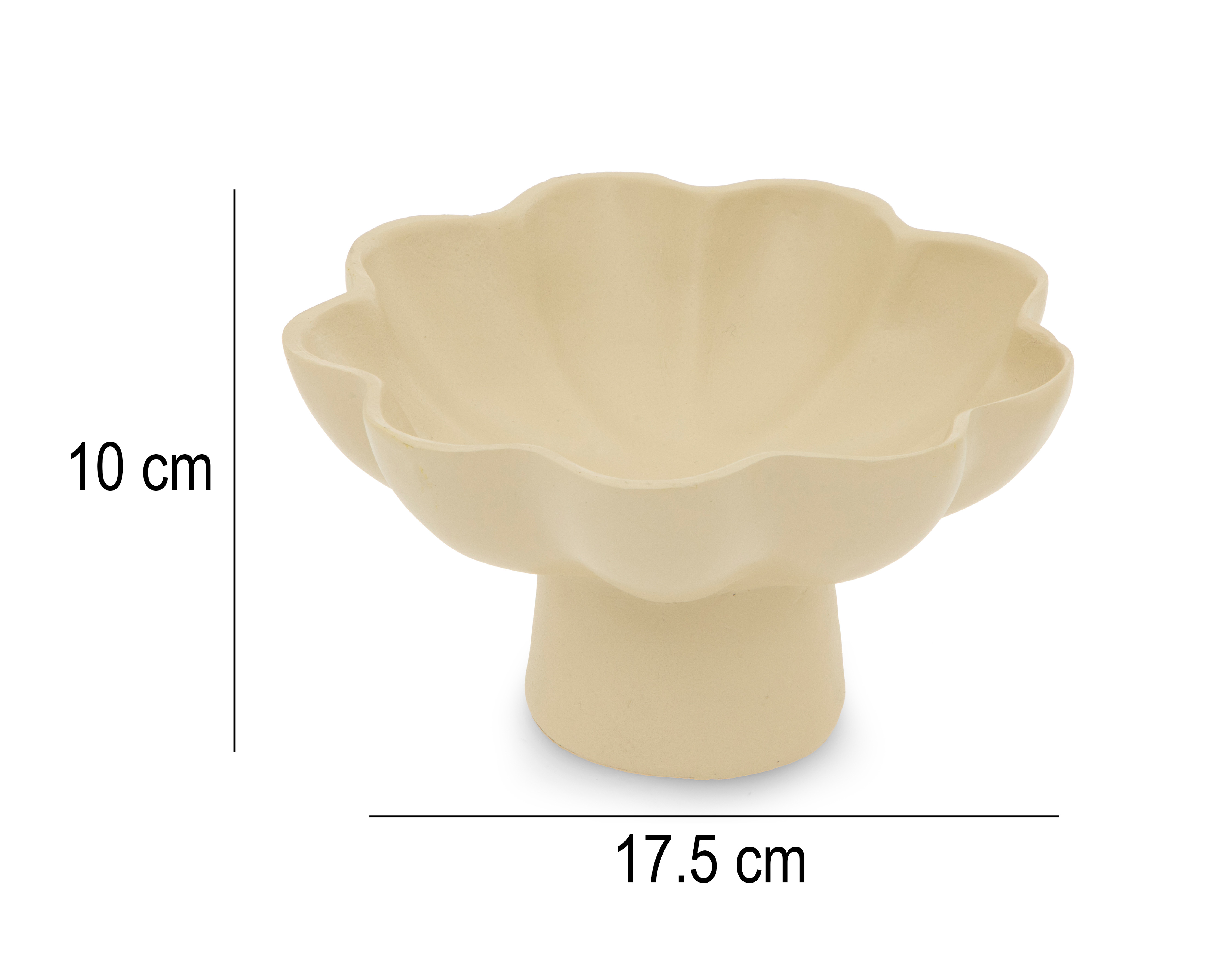 Foto 6 pulgar | Foto 5 | Platón Decorativo Burgio de Resina