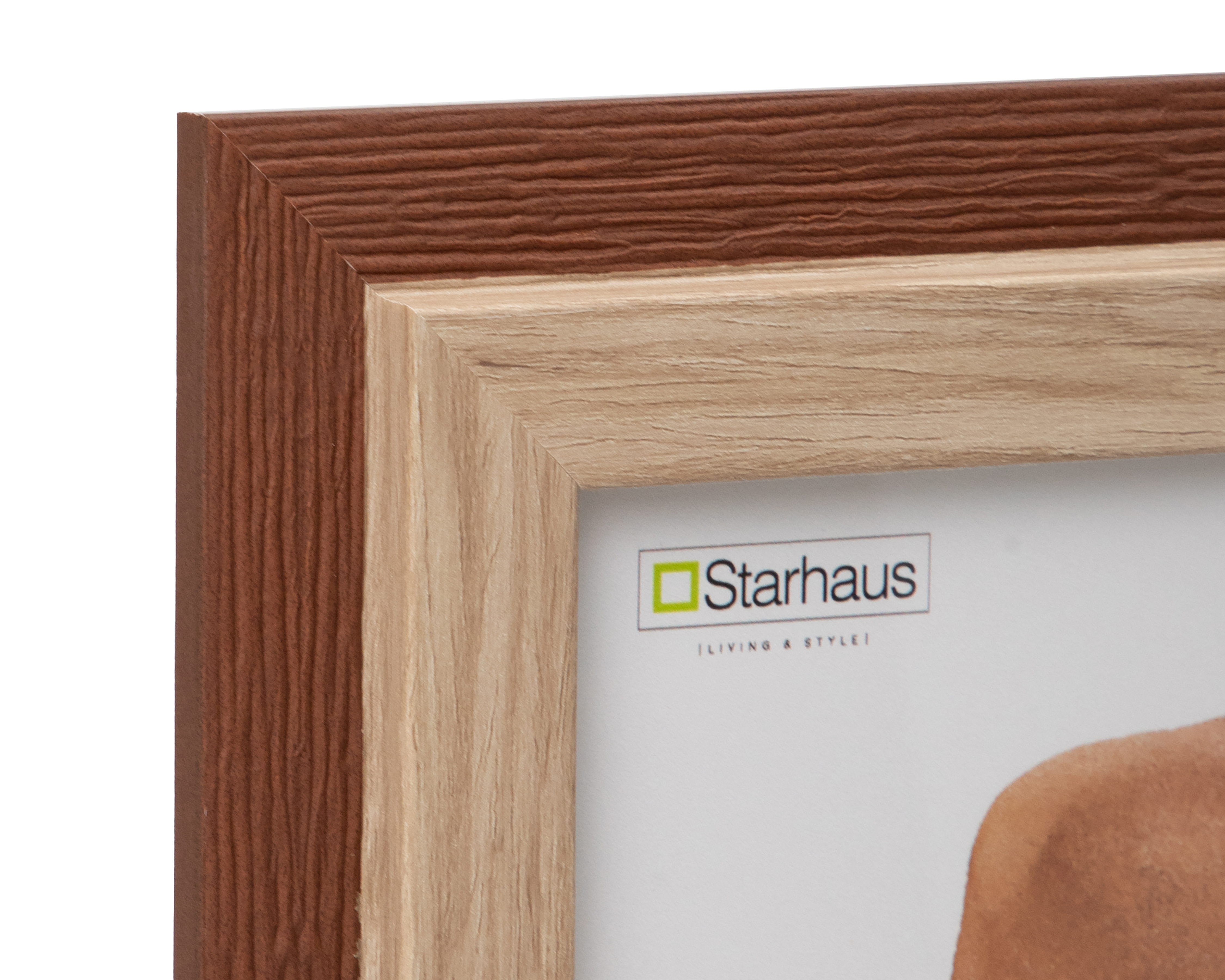 Foto 4 pulgar | Foto 3 | Portarretrato de Poliestireno y Madera Starhaus 5 x 7 Pulgadas