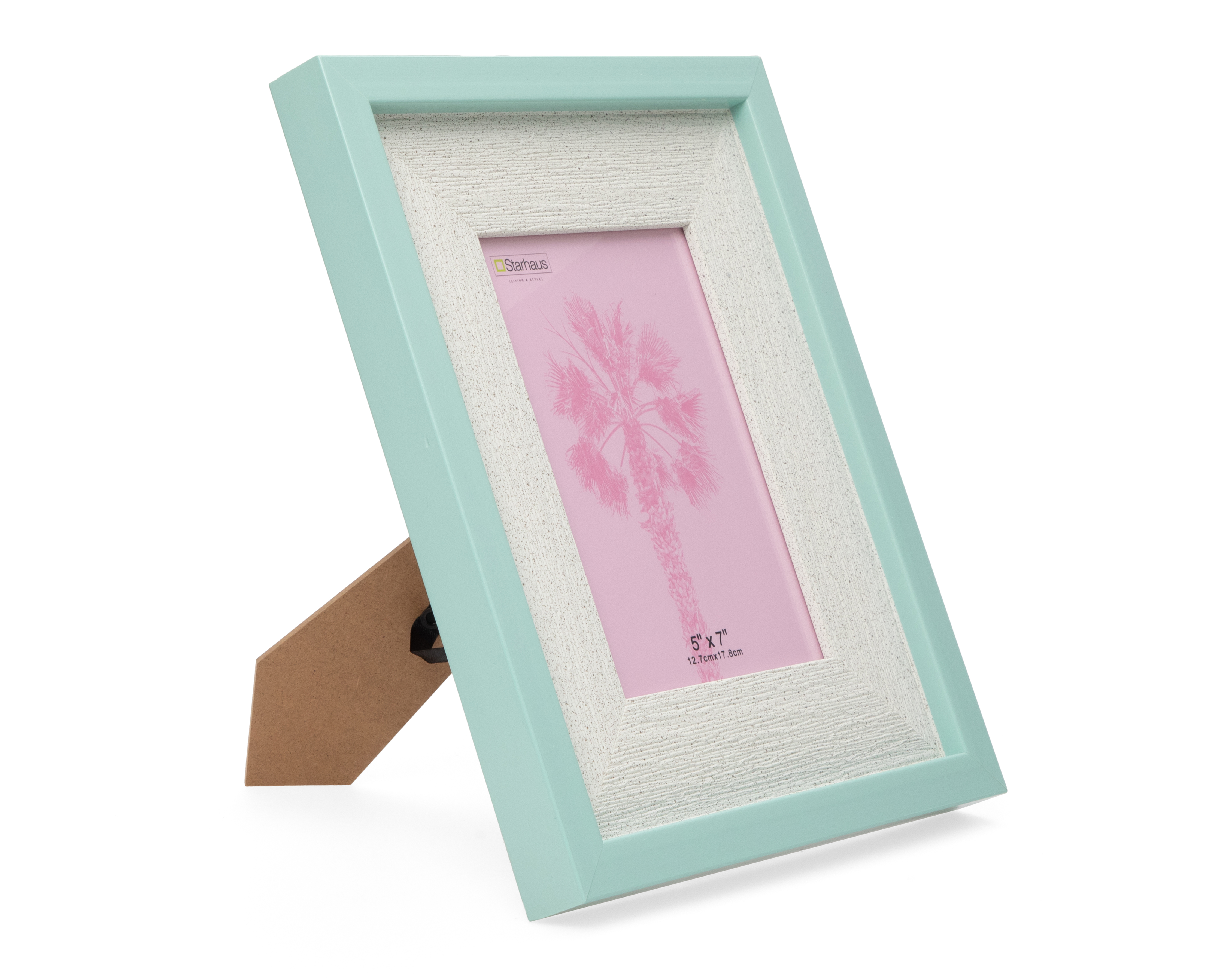 Foto 3 pulgar | Foto 2 | Portarretrato de Poliresina y Madera Starhaus 5 x 7 Pulgadas