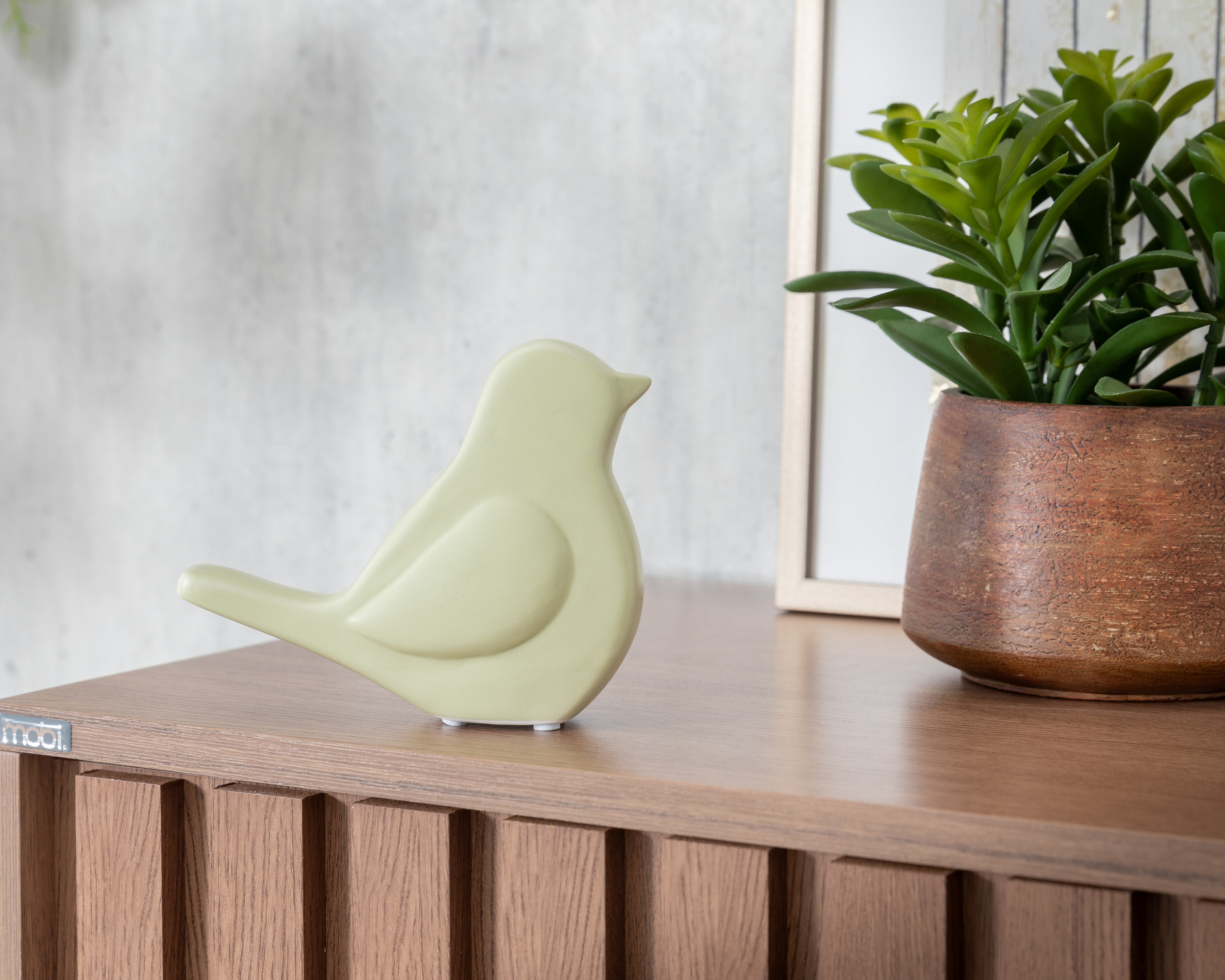 Foto 6 pulgar | Foto 5 | Escultura de Pájaro Almon de Cerámica