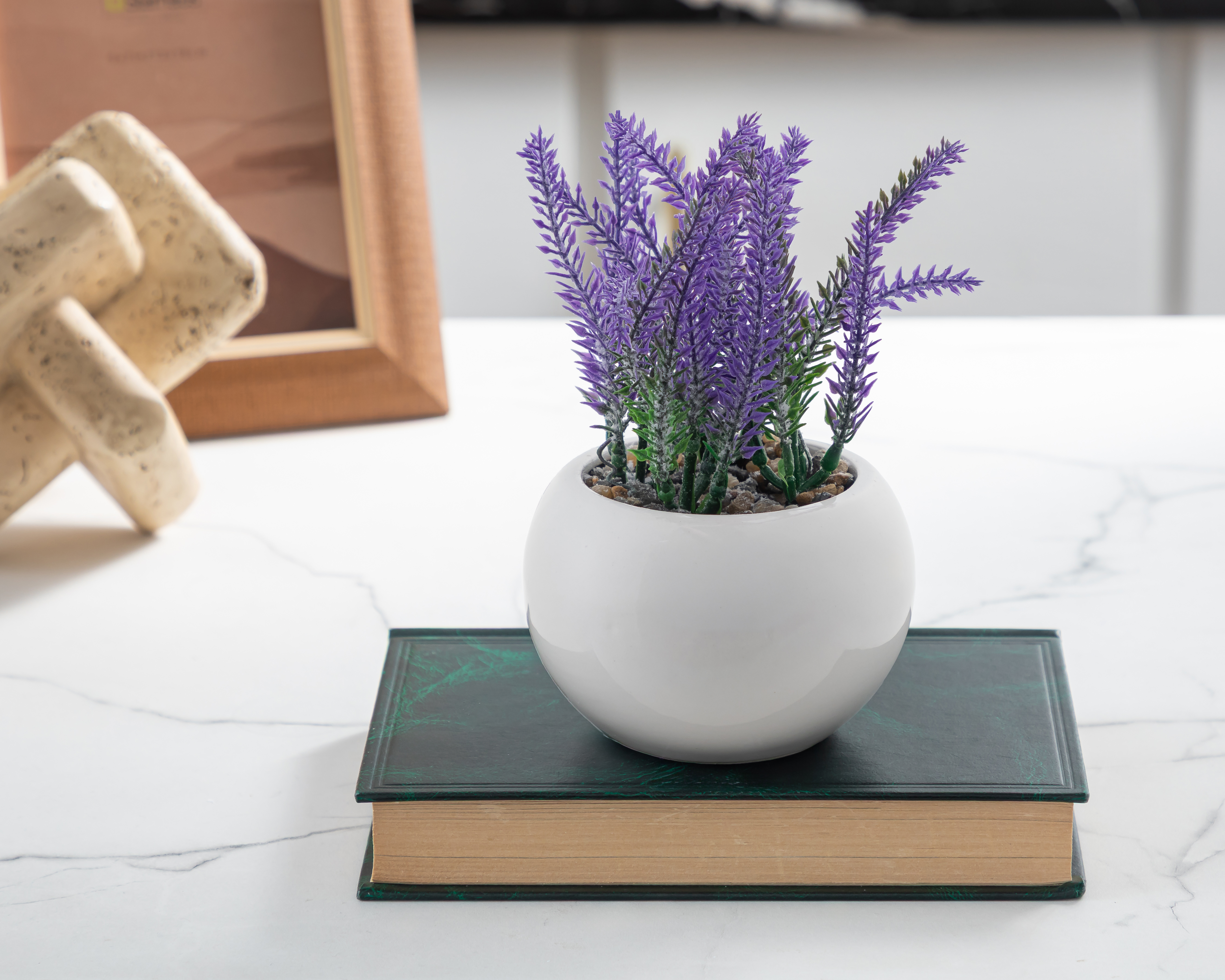 Foto 4 | Foto 4 | Lavanda Artificial con Maceta Starhaus 17 cm