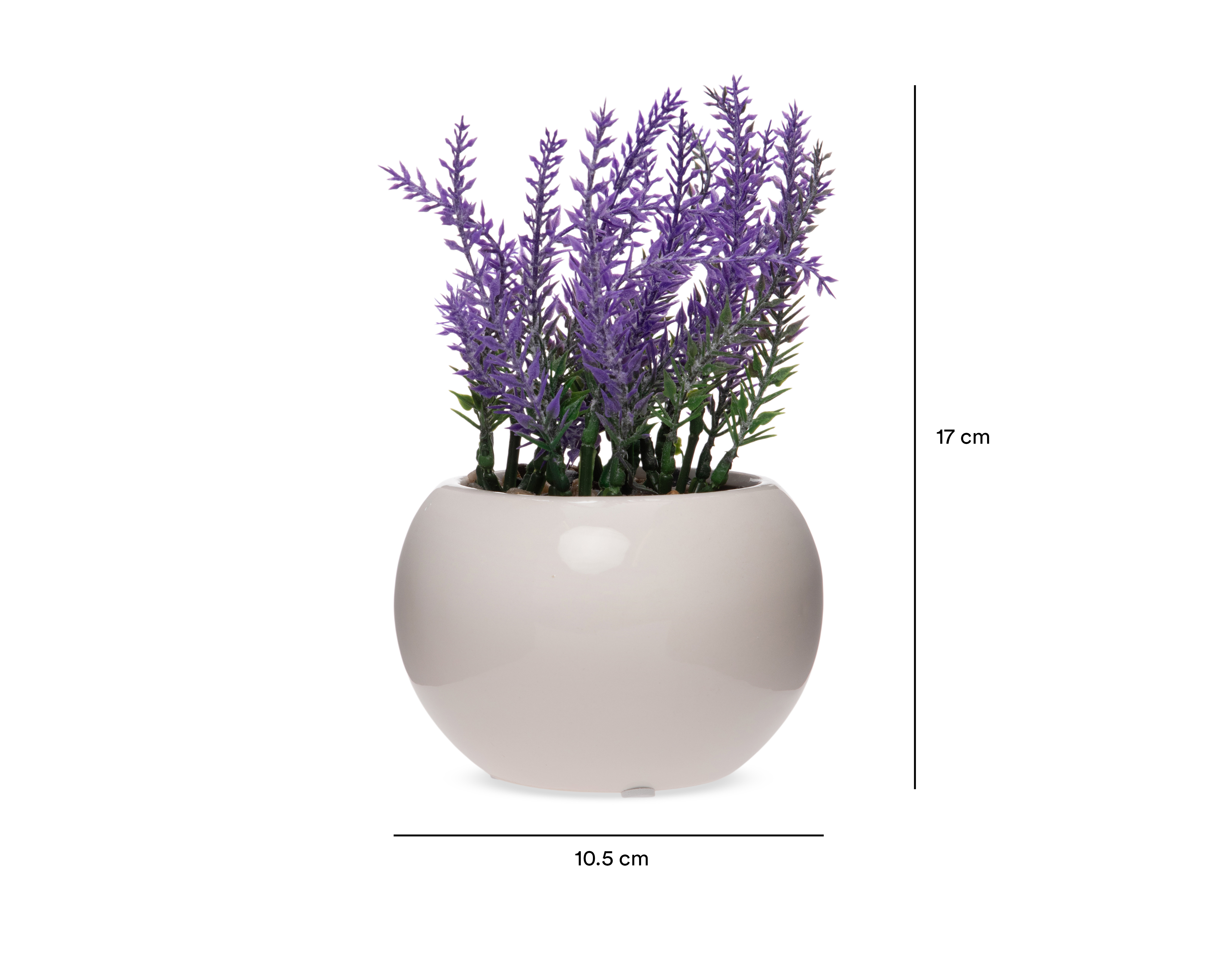 Foto 5 | Foto 5 | Lavanda Artificial con Maceta Starhaus 17 cm