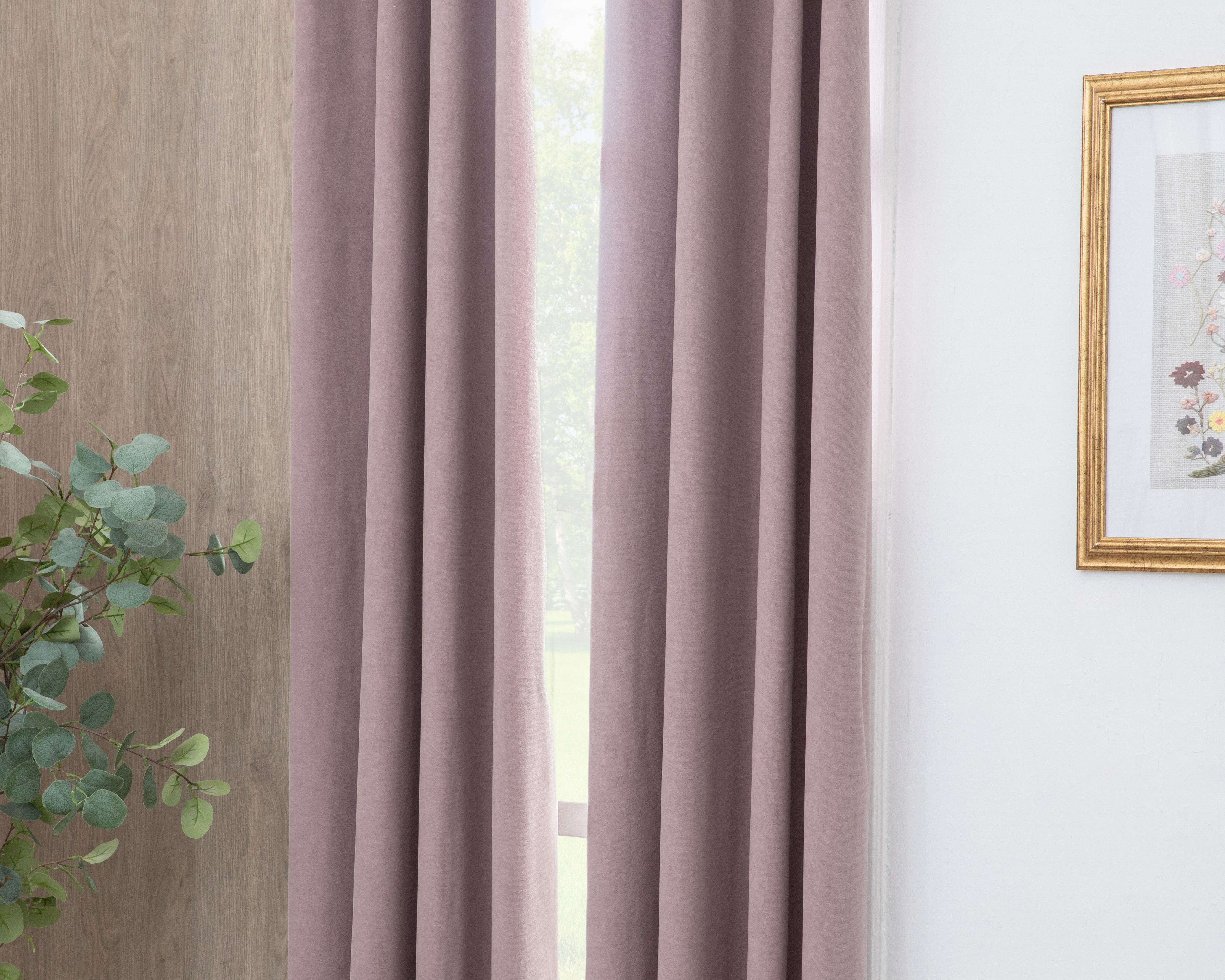 Cortina de 2 Paneles Sonnie 140 x 225 cm Lila