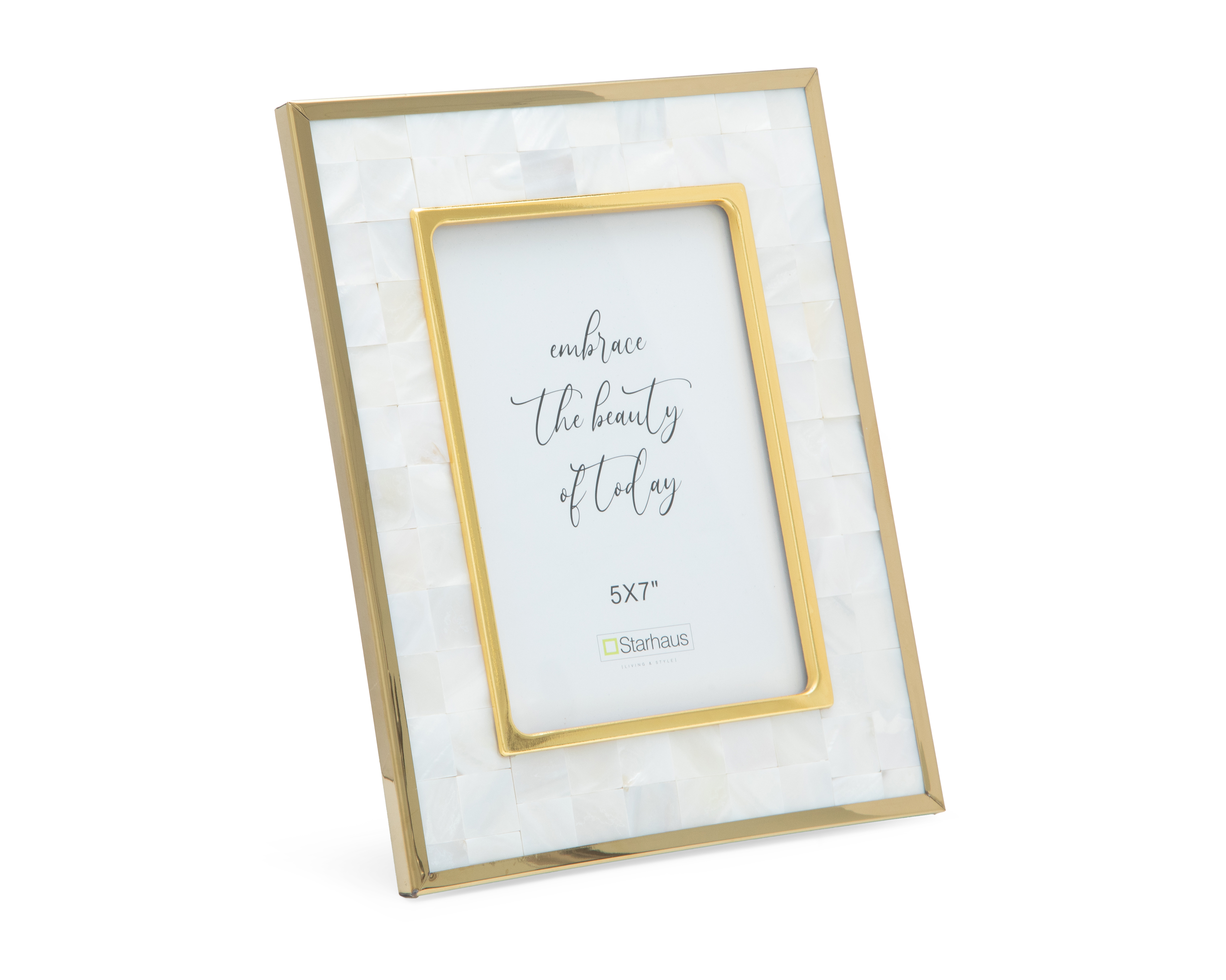 Foto 2 | Foto 2 | Portarretrato de Vidrio Starhaus 5 x 7 Pulgadas