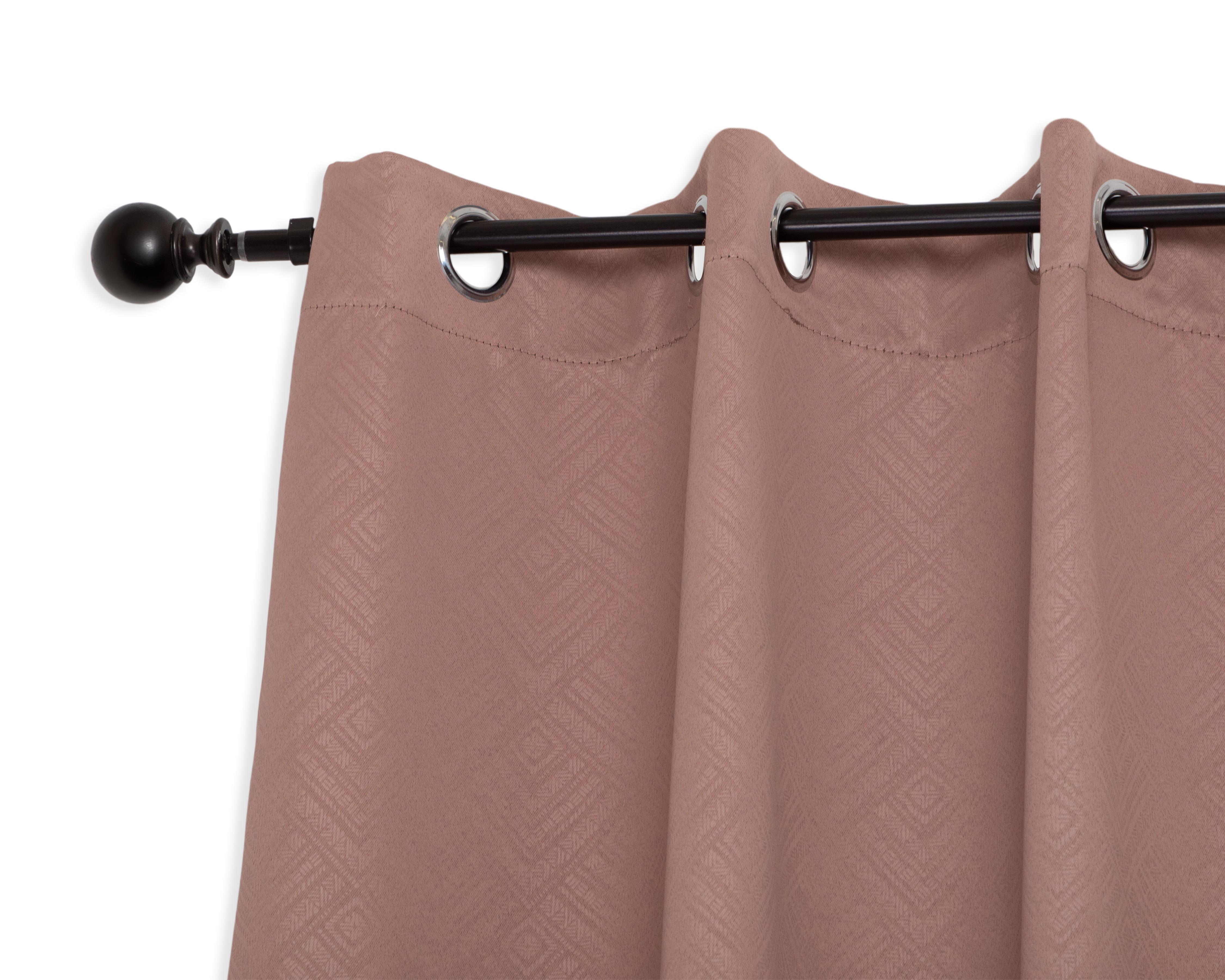 Foto 4 pulgar | Foto 3 | Cortina Lucien 140 x 225 cm Café