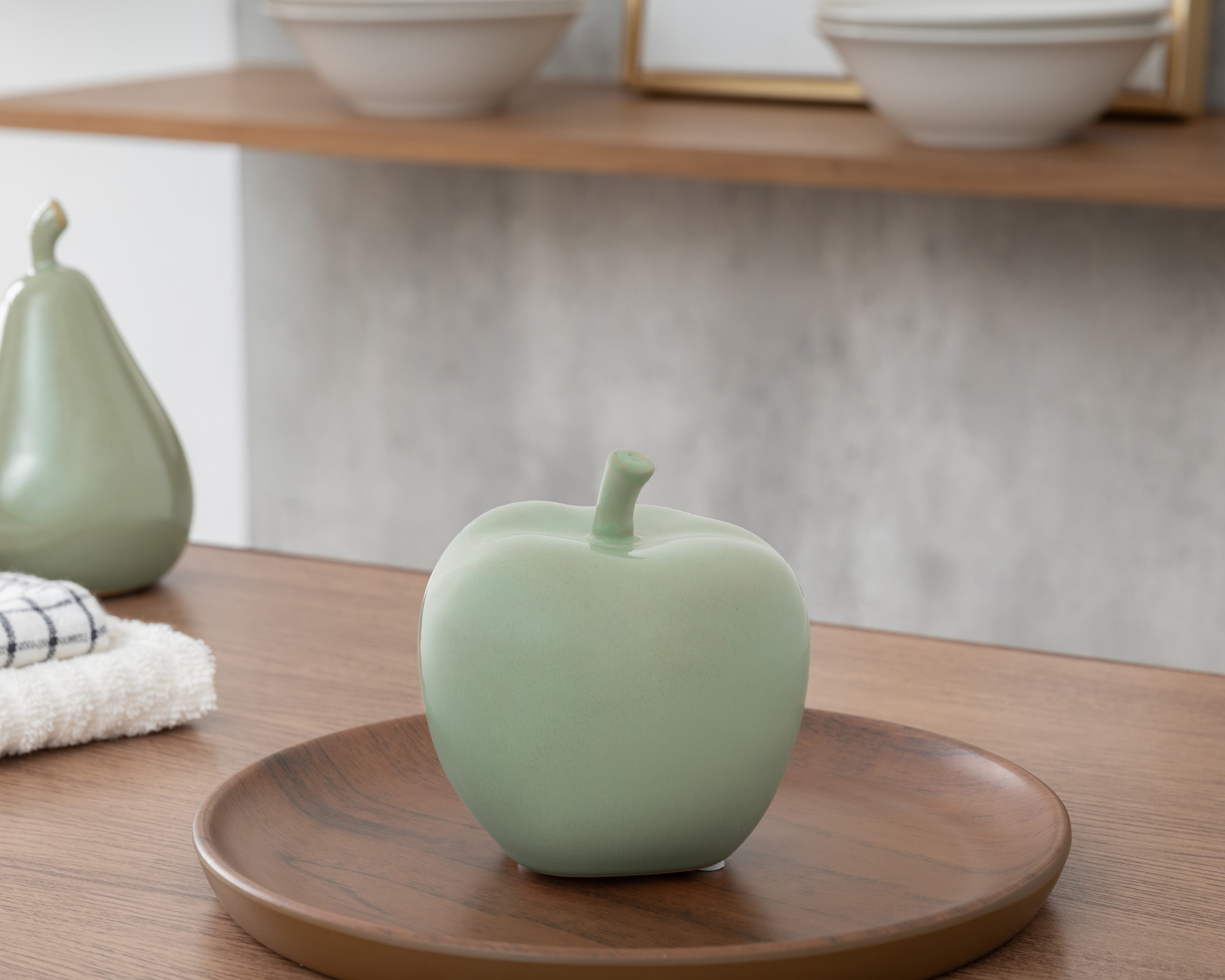 Foto 4 | Foto 4 | Escultura de Manzana Banza de Cerámica