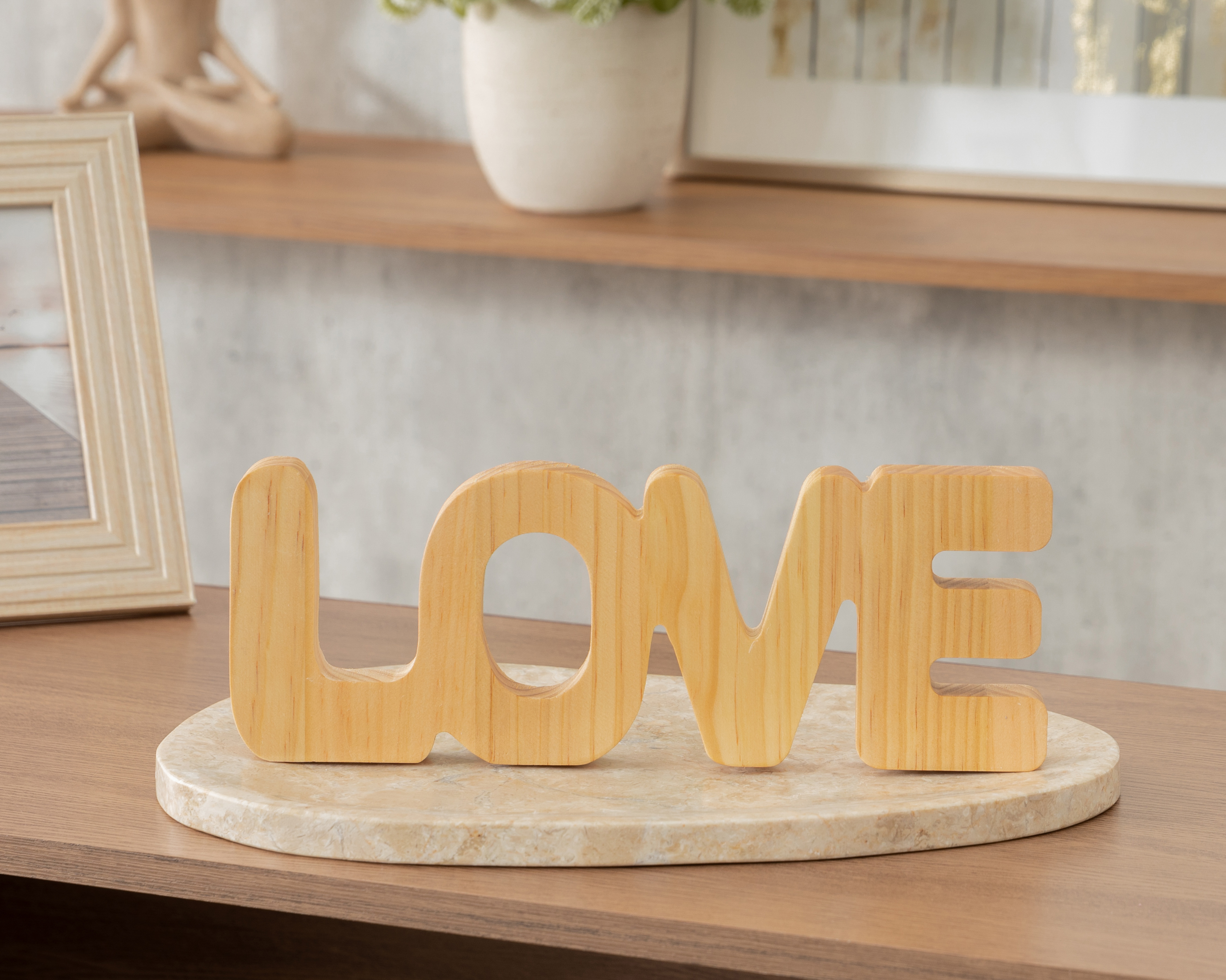 Foto 5 pulgar | Foto 4 | Letrero Decorativo Amour de Madera