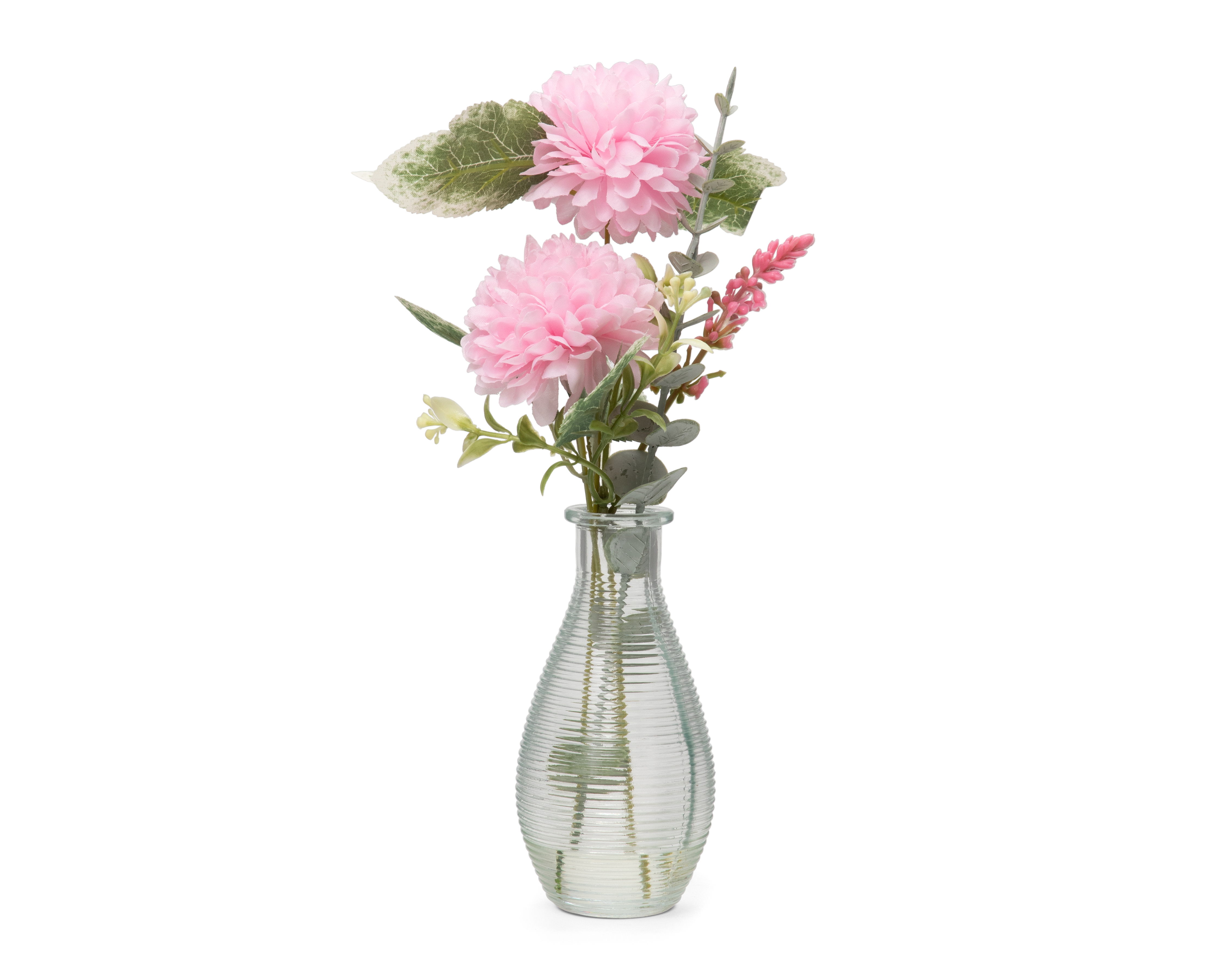 Crisantemo Artificial con Florero Starhaus 30 cm