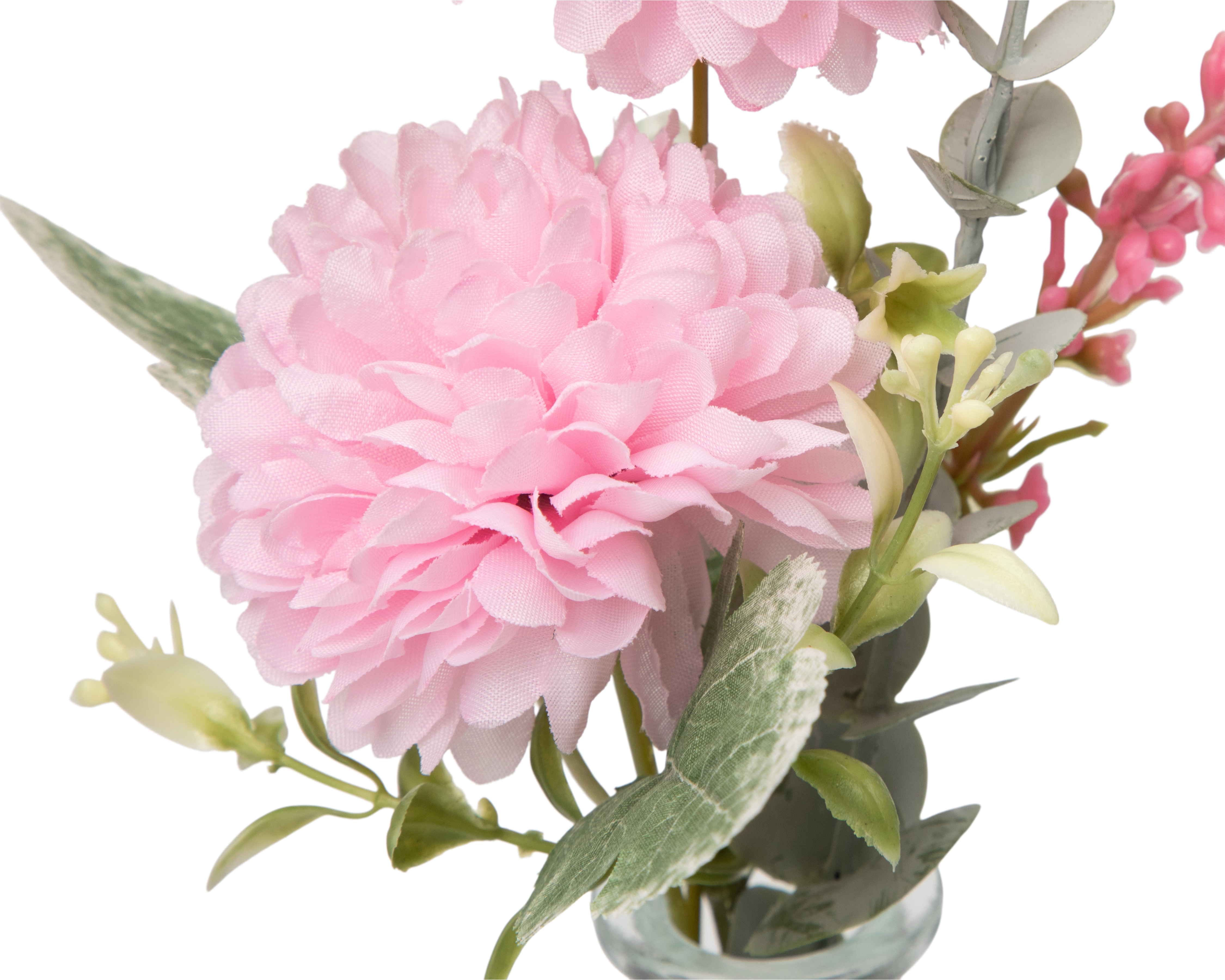 Foto 3 | Foto 3 | Crisantemo Artificial con Florero Starhaus 30 cm