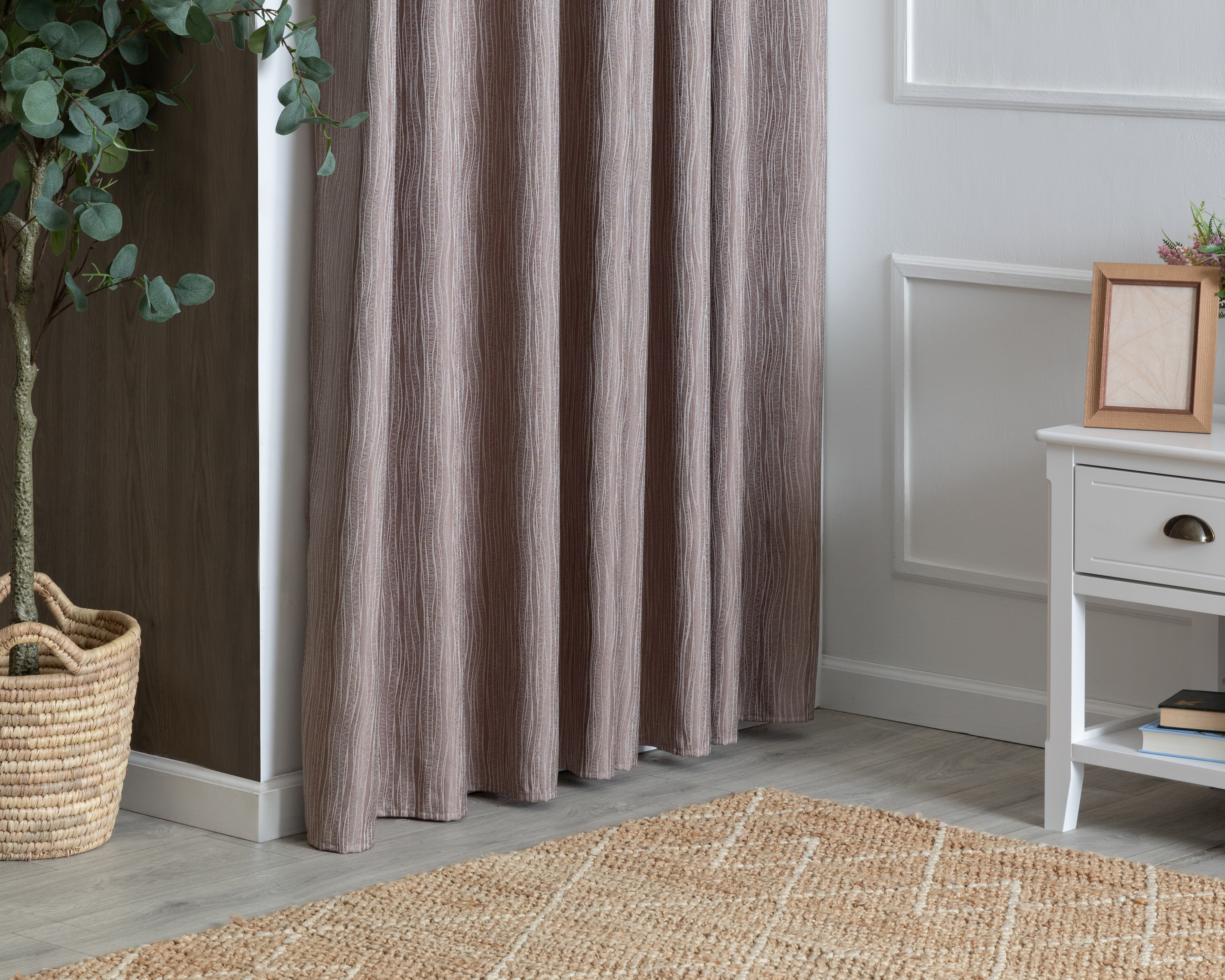 Cortina Dulce 140 x 225 cm Café