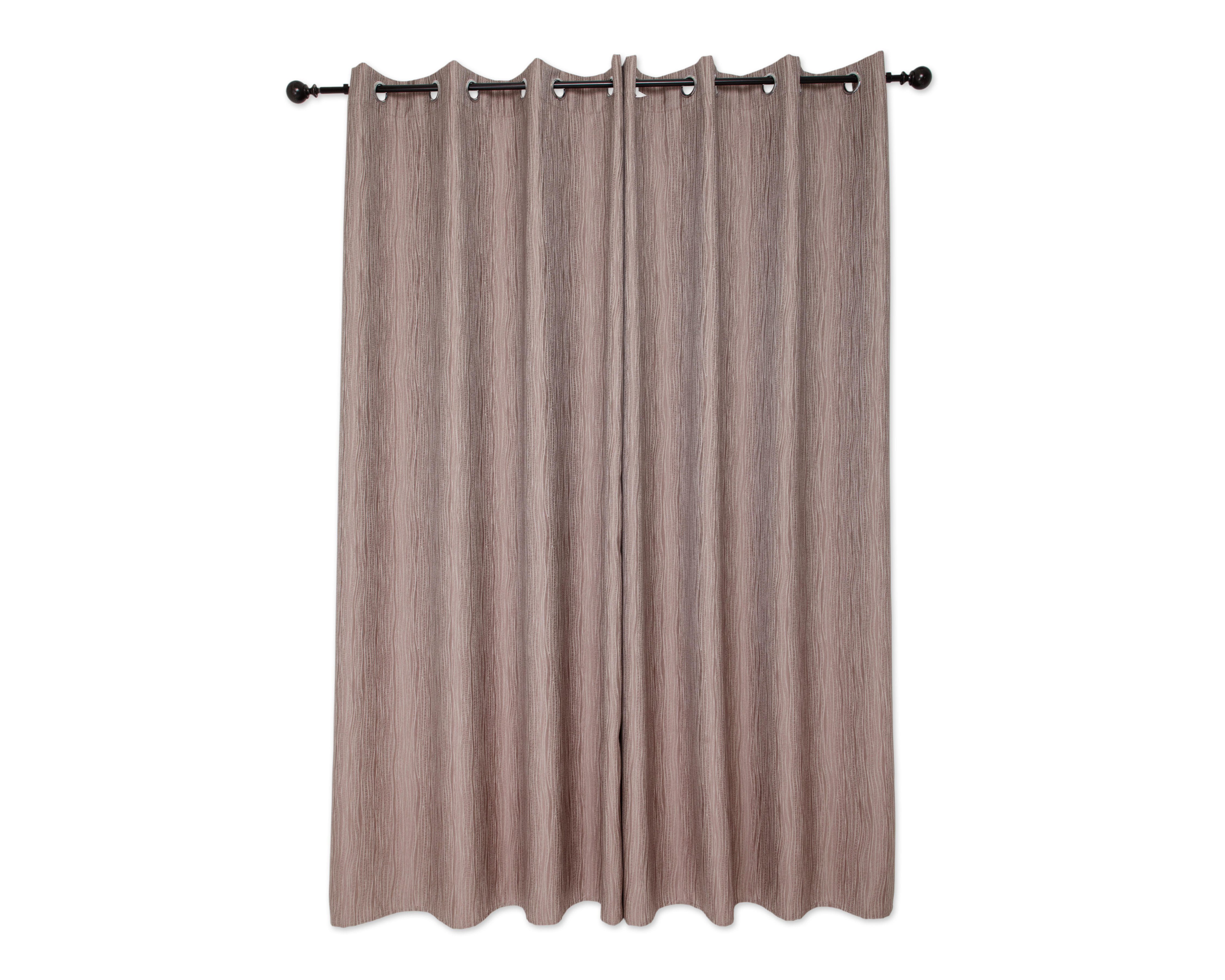 Foto 3 pulgar | Foto 2 | Cortina Dulce 140 x 225 cm Café