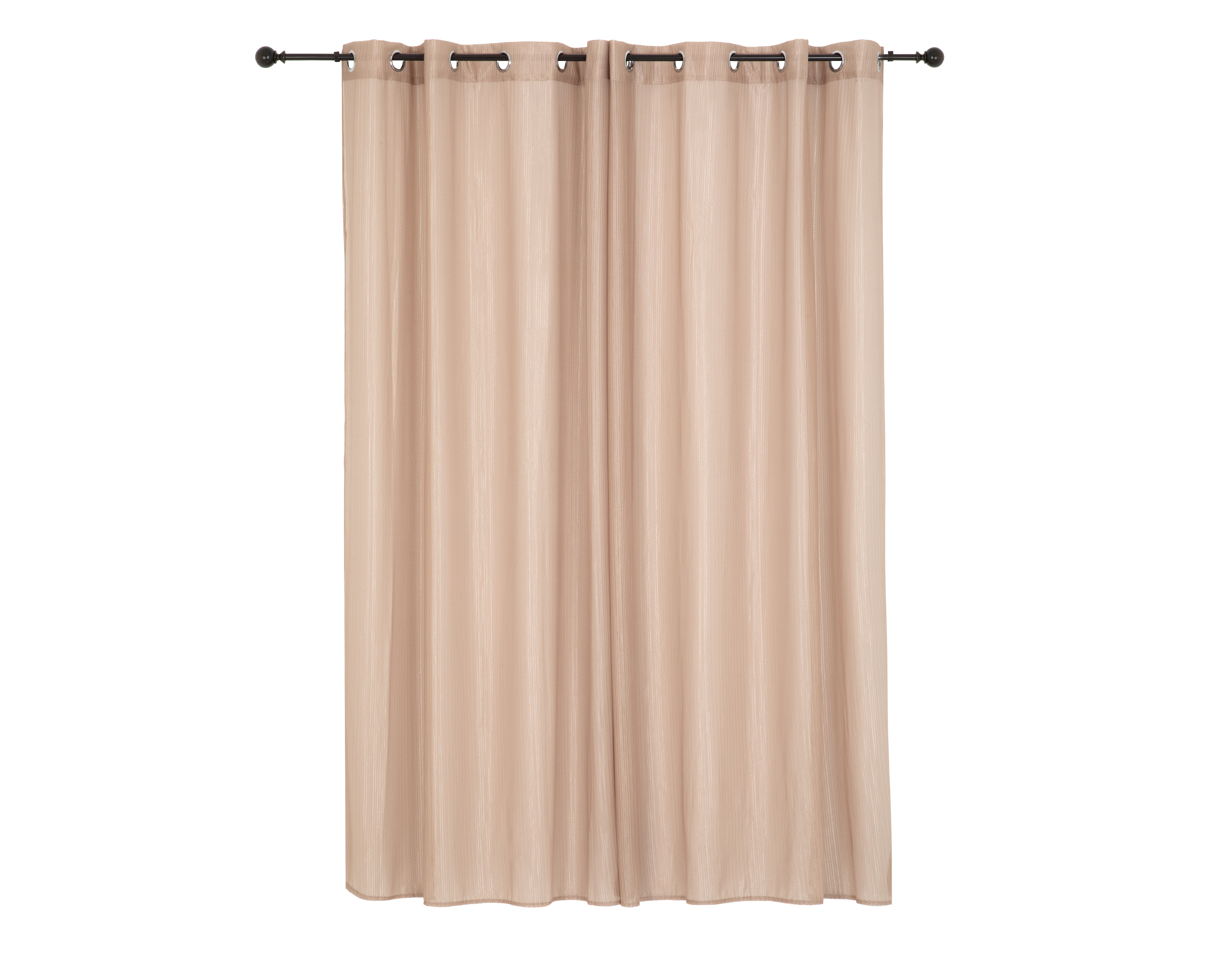 Foto 3 pulgar | Foto 2 | Cortina de 2 Paneles Illum 140 x 225 cm Café