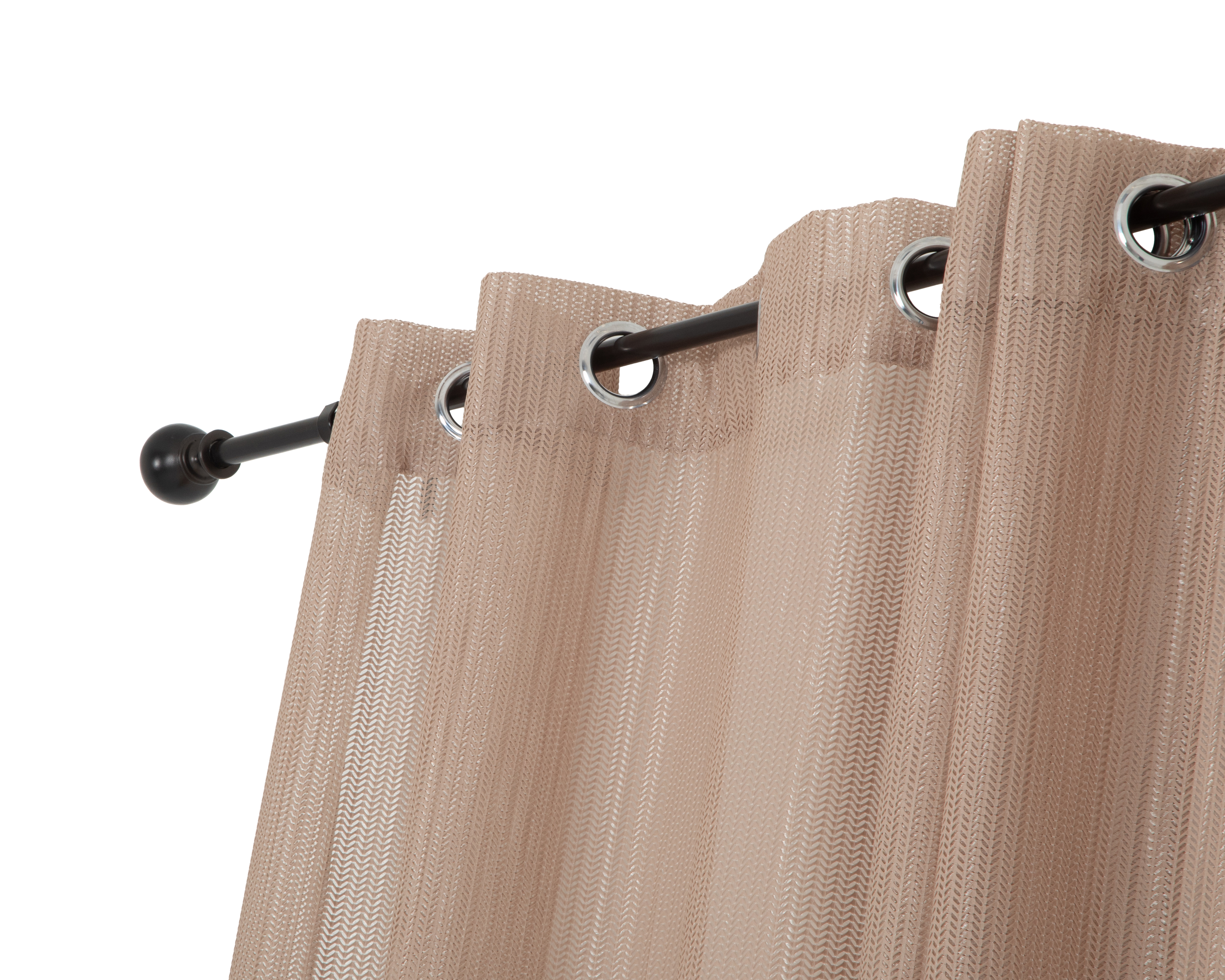 Foto 4 pulgar | Foto 3 | Cortina de 2 Paneles Illum 140 x 225 cm Café