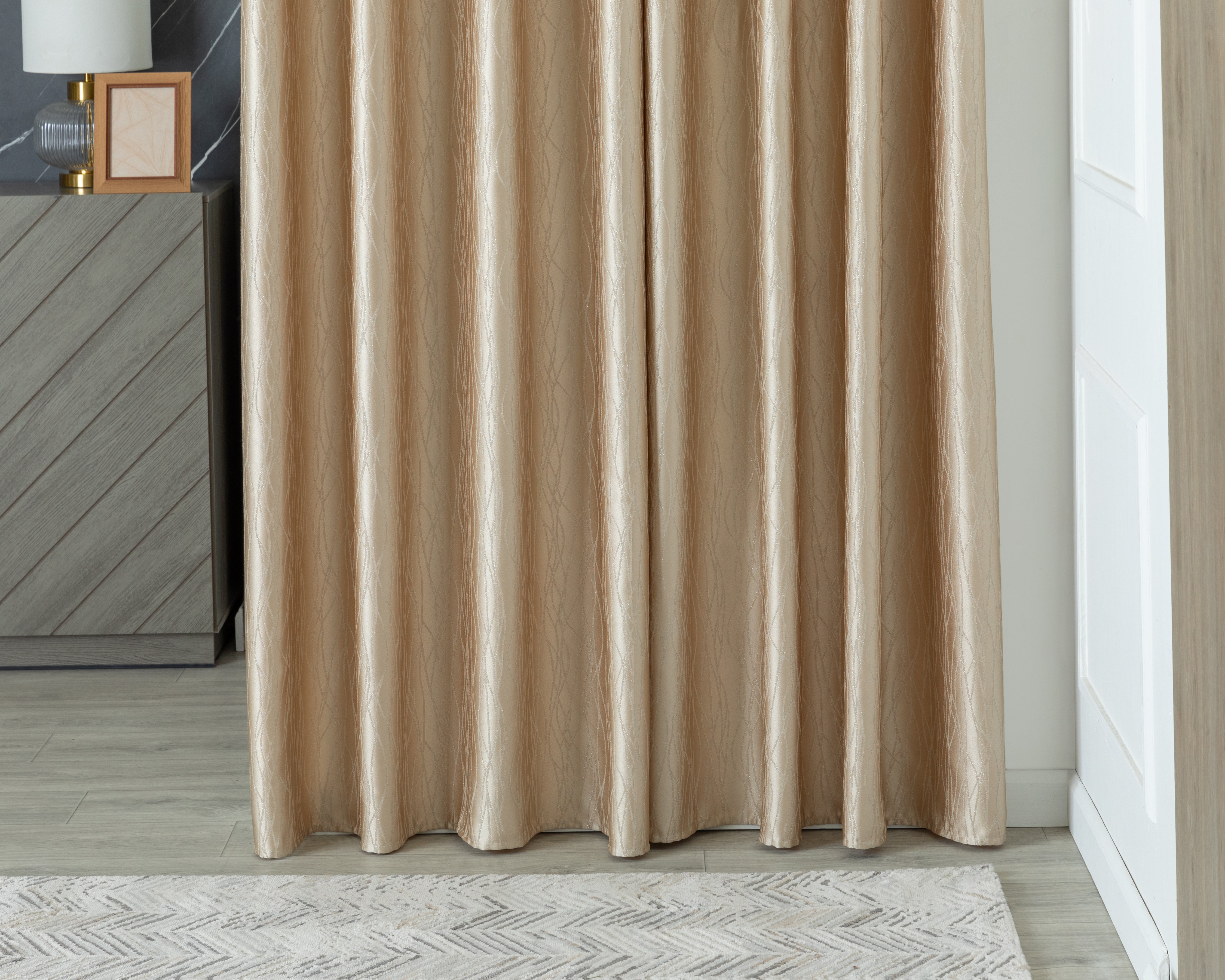 Cortina Edmon 140 x 225 cm Dorado