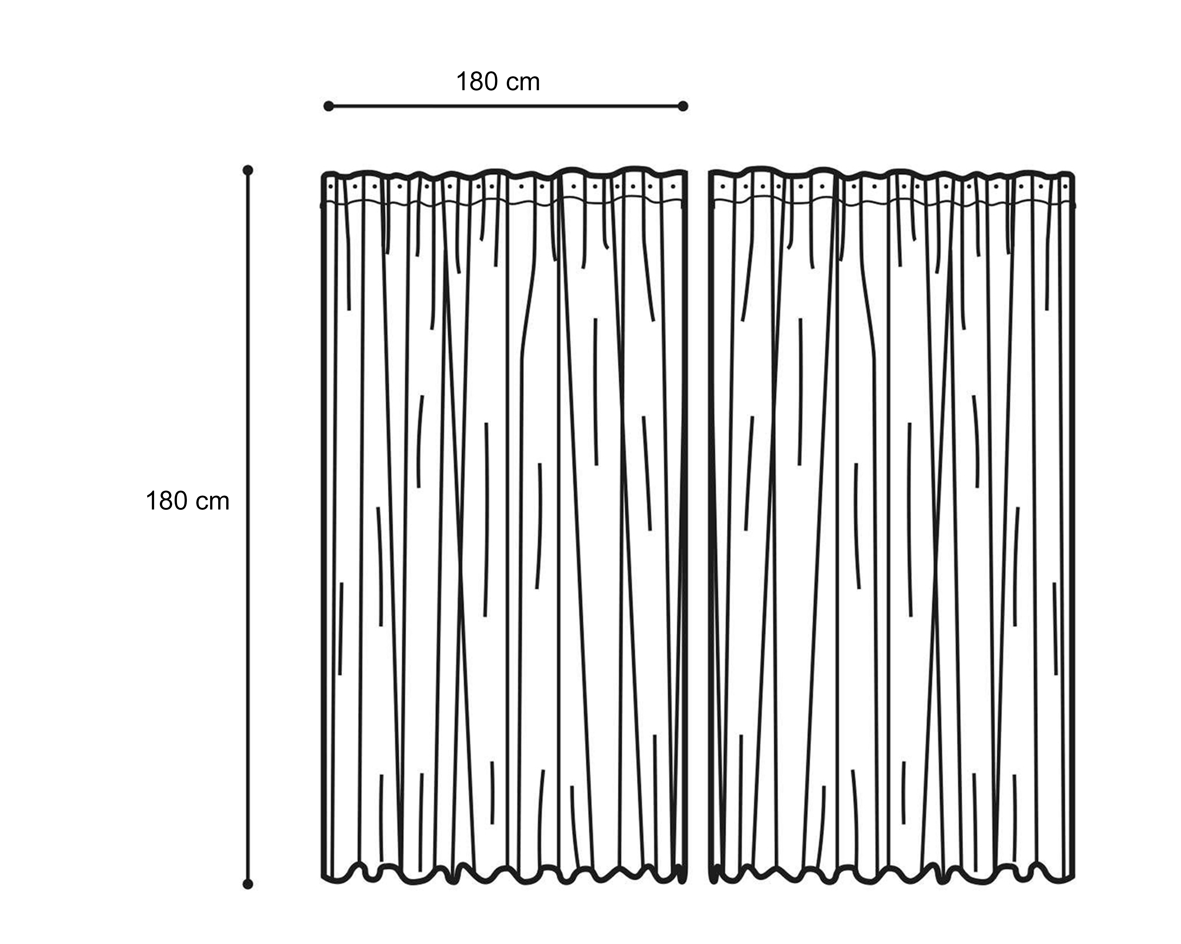 Foto 5 | Foto 5 | Cortina de Baño Starhaus Rosa 2 Piezas