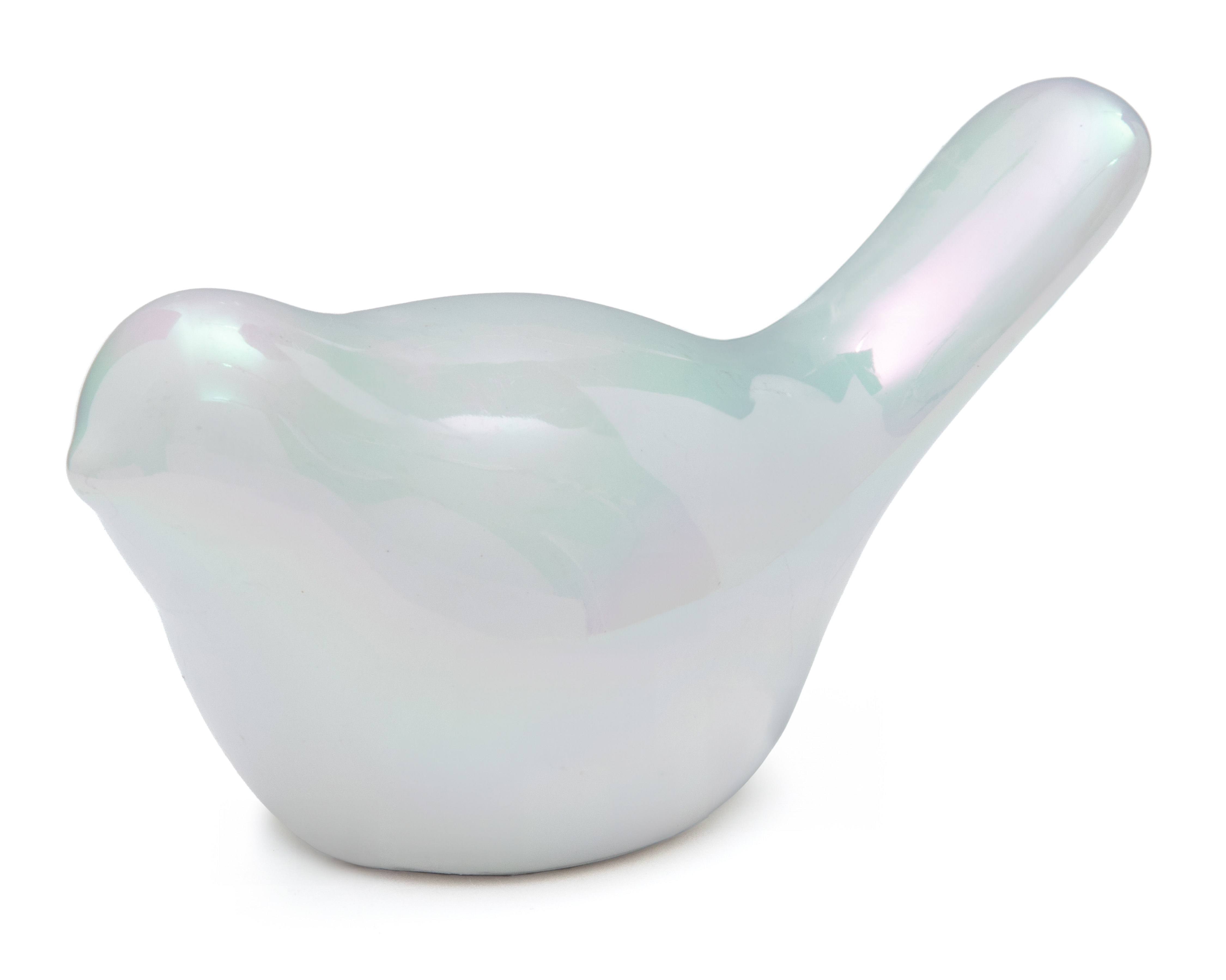 Figura Decorativa de Pájaro Eter de Cerámica