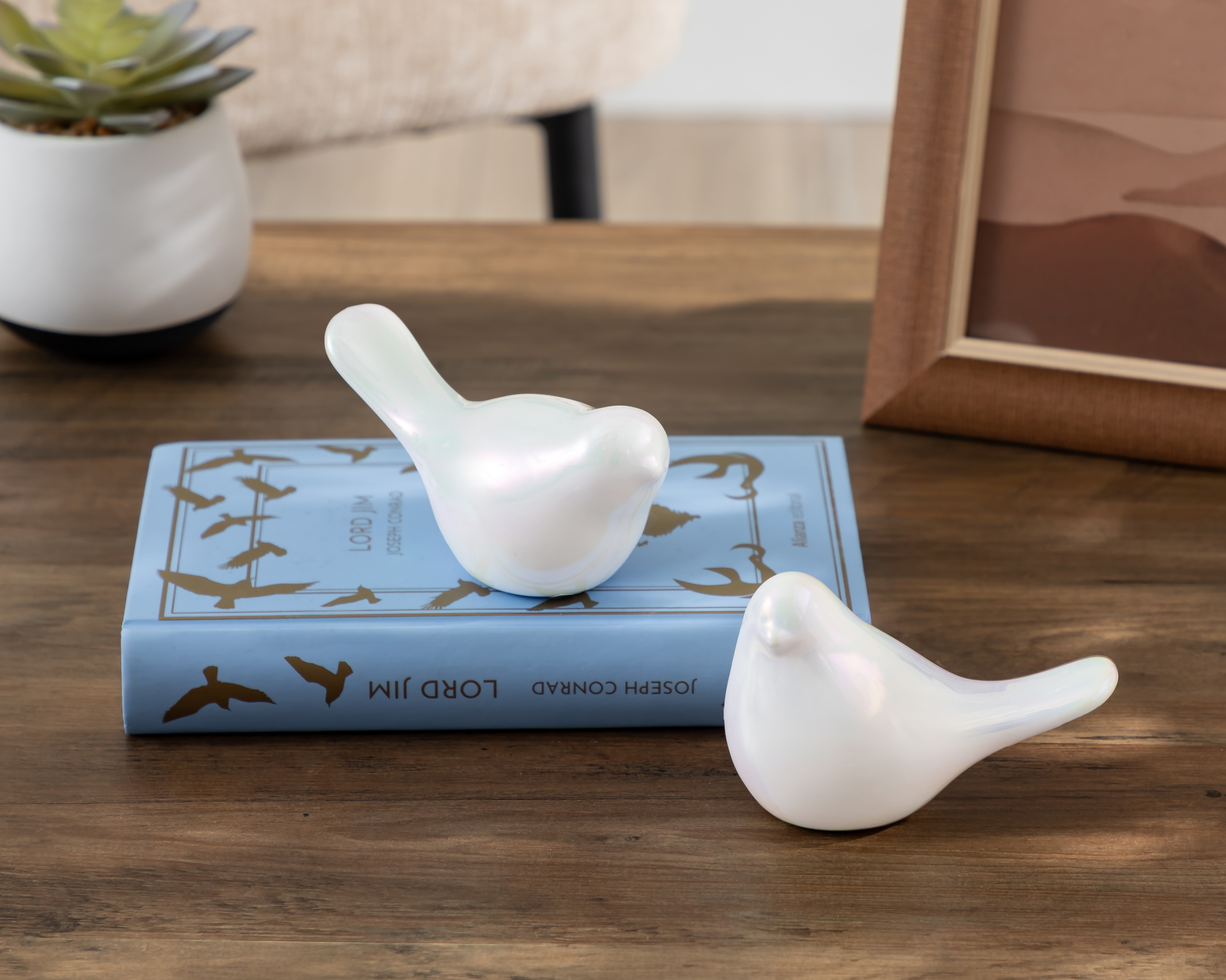 Foto 6 pulgar | Foto 5 | Figura Decorativa de Pájaro Eter de Cerámica