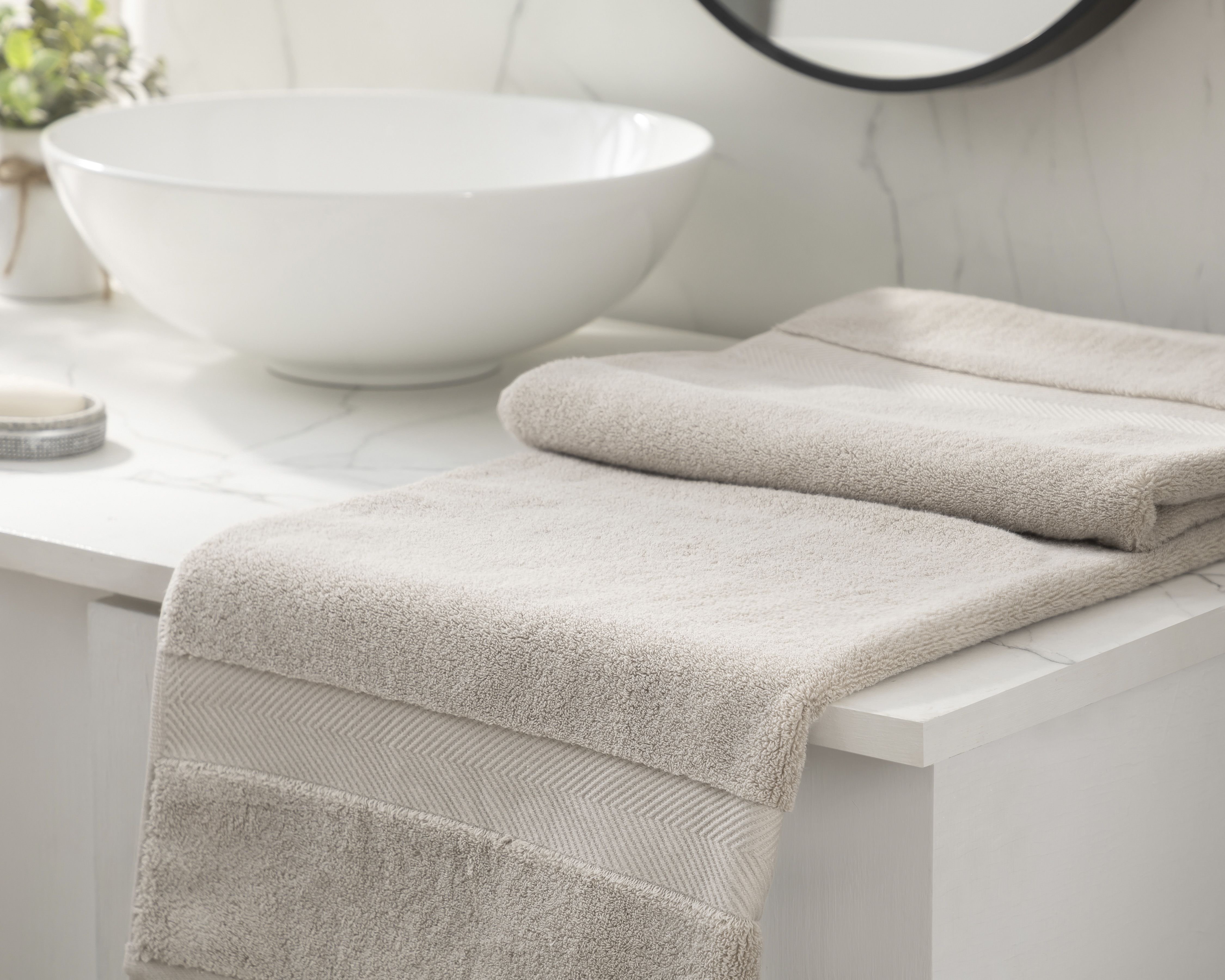 Foto 5 pulgar | Foto 4 | Toalla de Baño Starhaus Beige Arena