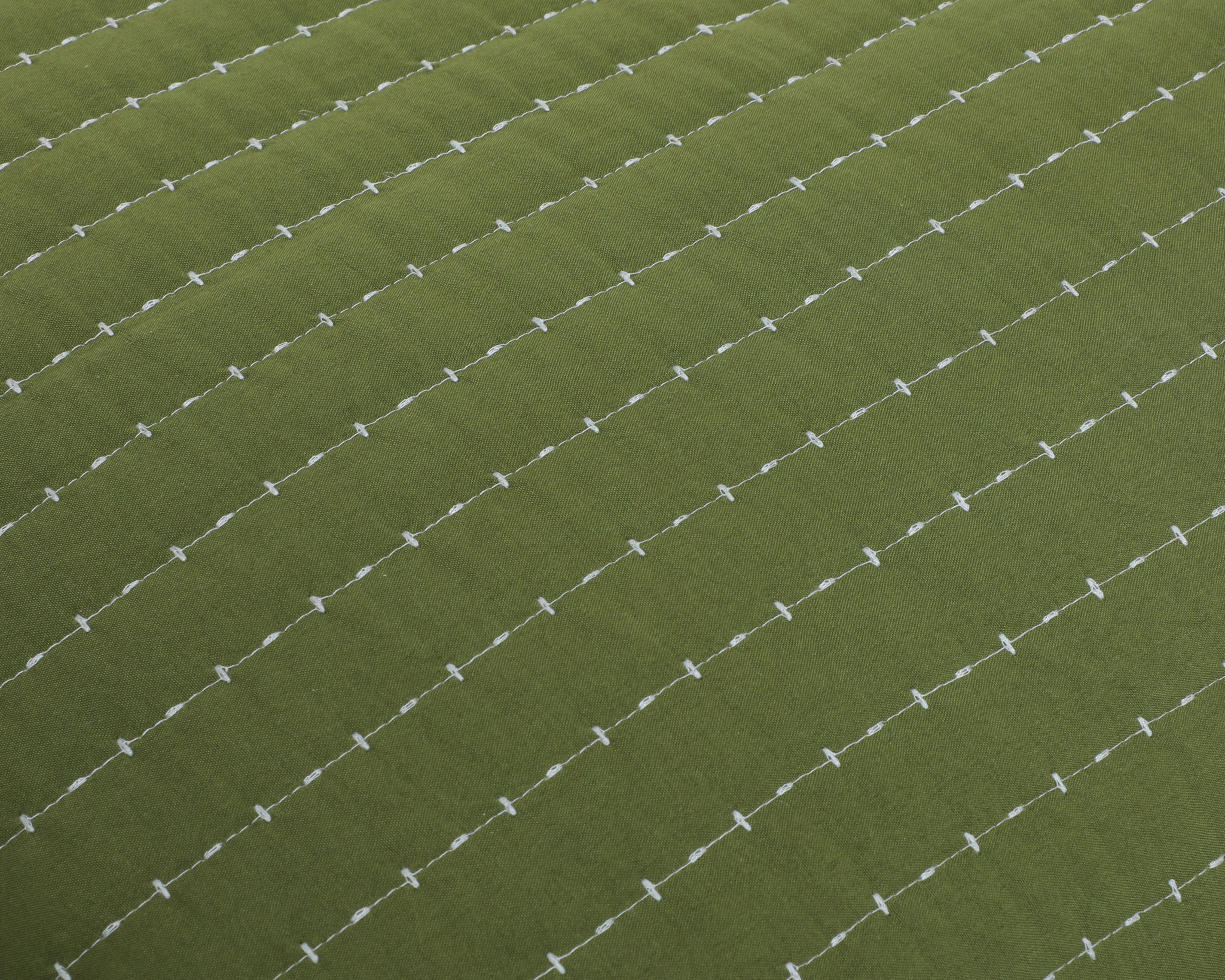 Foto 3 | Foto 3 | Colcha Matrimonial-Queen Size con Fundas para Almohada Starhaus Hilary Verde 3 Piezas