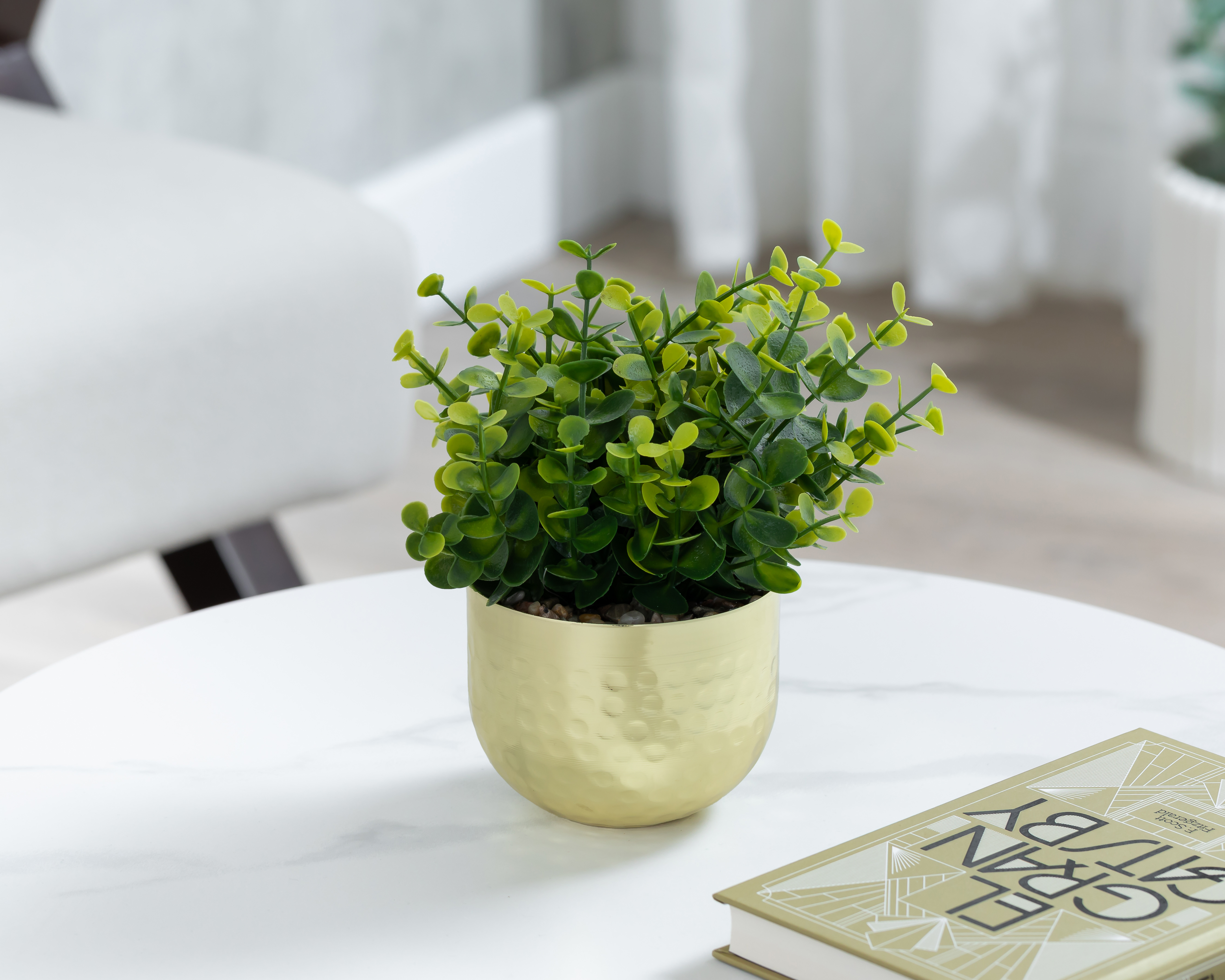 Foto 5 pulgar | Foto 4 | Eucalipto Artificial con Maceta 19 cm