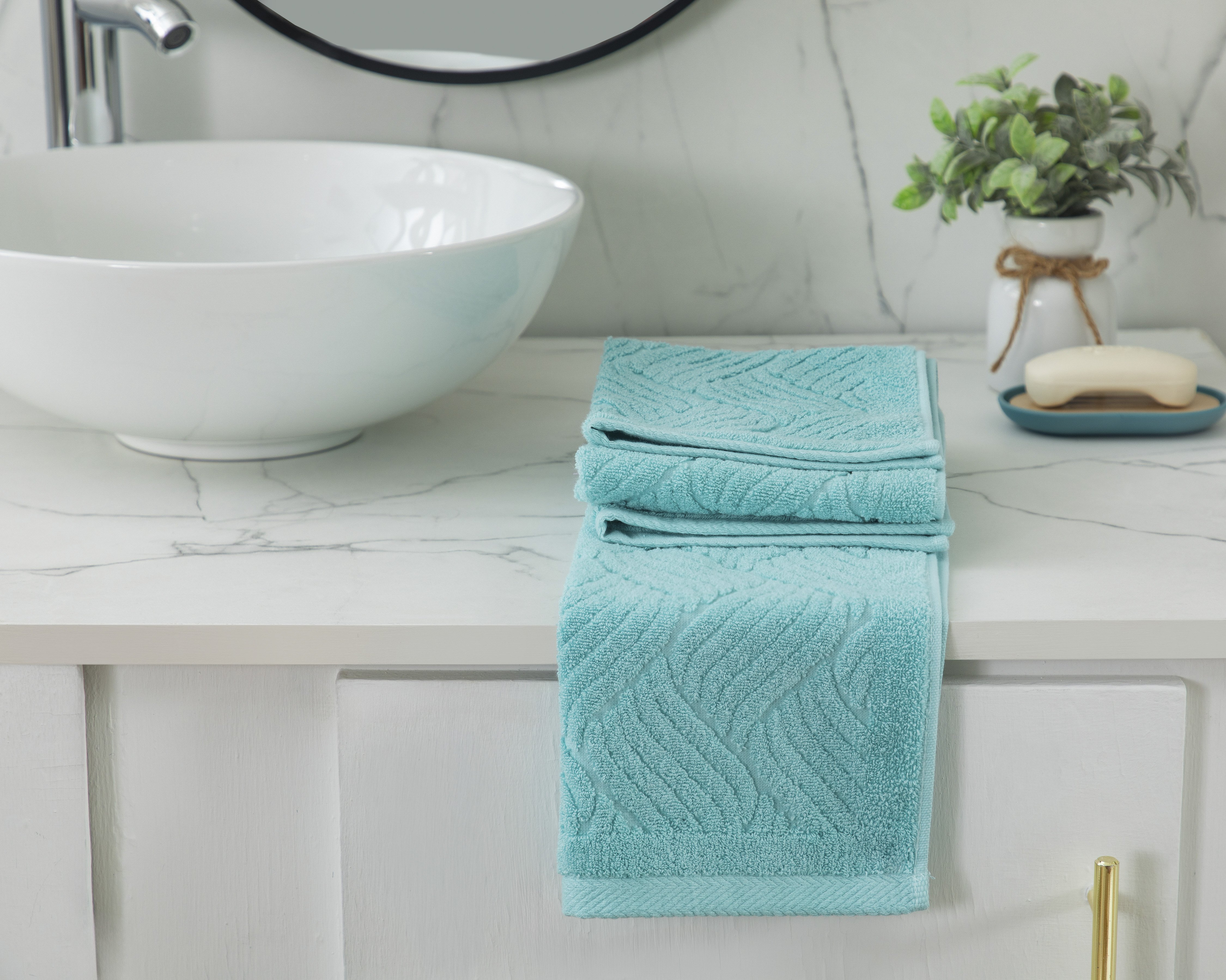 Foto 4 | Foto 4 | Toalla Facial Starhaus Dania de Algodón 2 Piezas