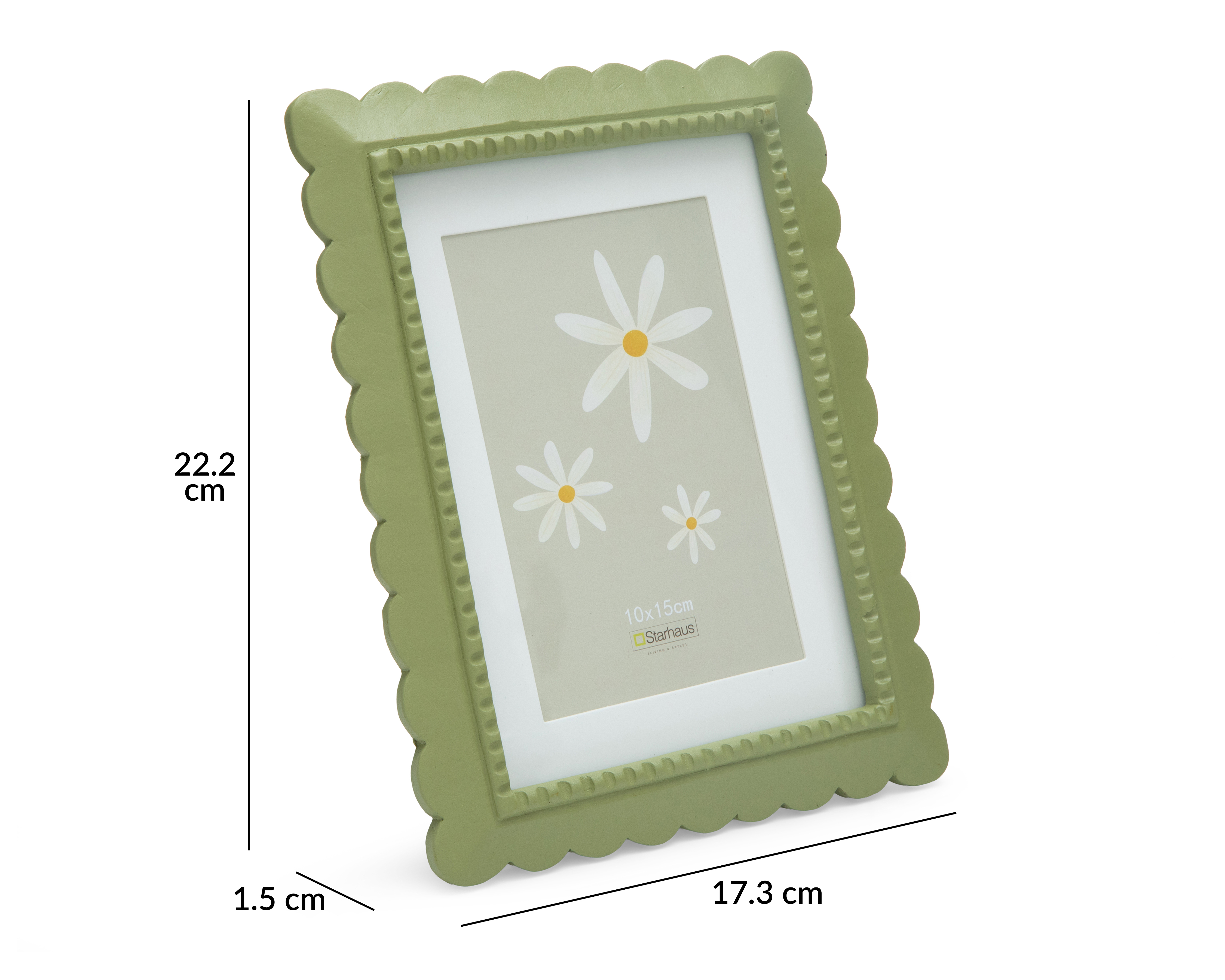 Foto 6 pulgar | Foto 5 | Portarretrato de Resina Starhaus 5 x 7 Pulgadas